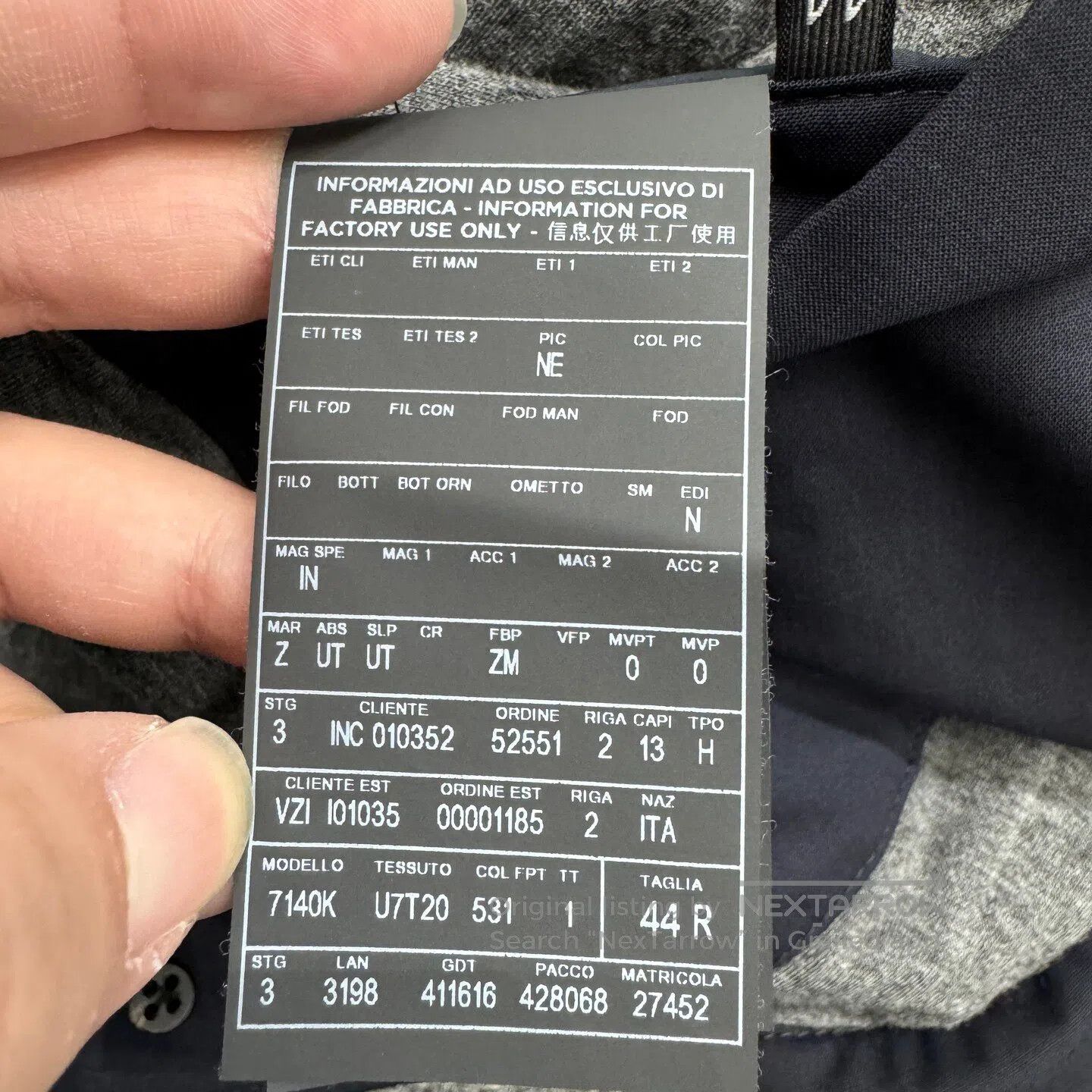 Ermenegildo Zegna #REF! Size US M / EU 48-50 / 2 - 6 Thumbnail