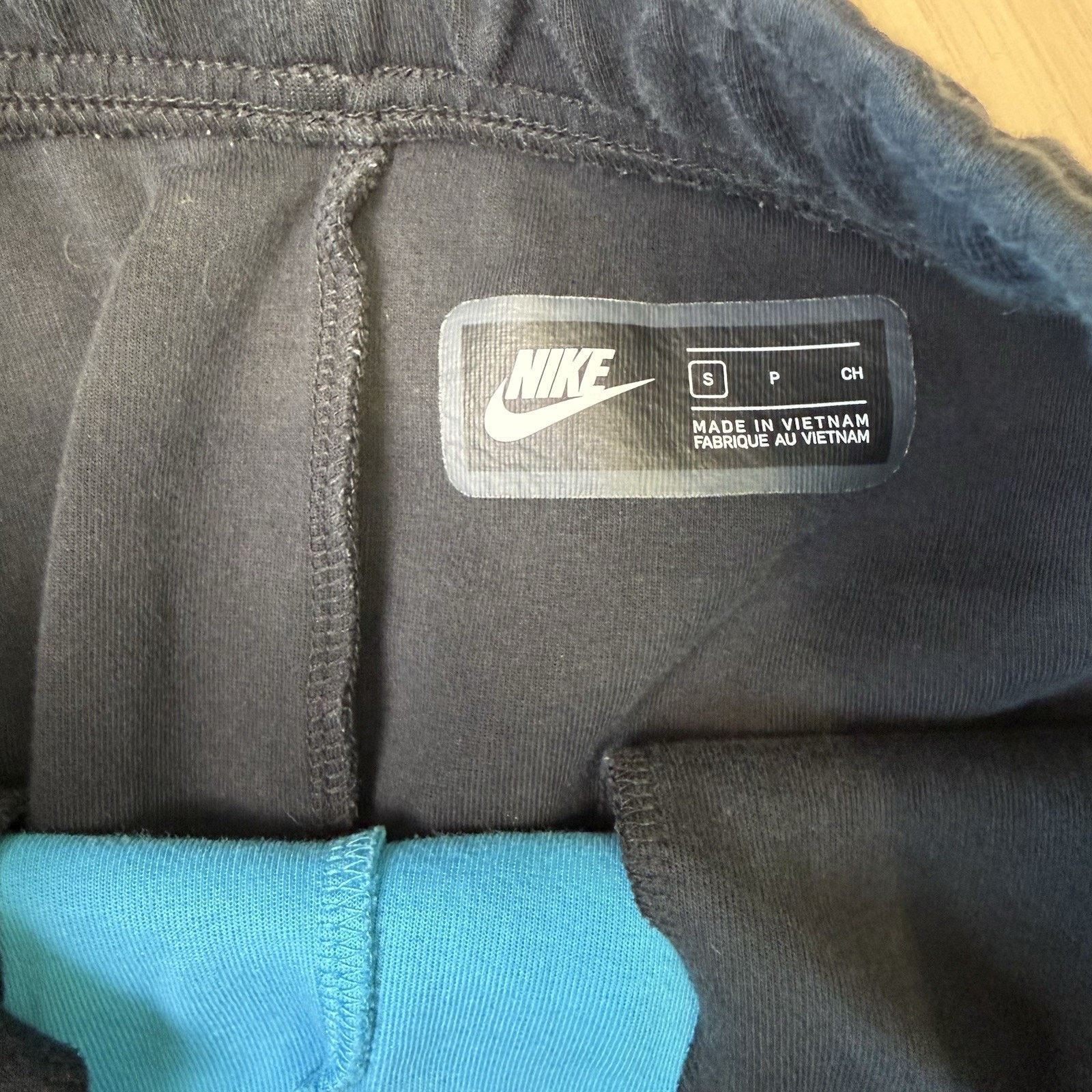 Nike Nike Tech Fleece Joggers Small Black Blue Sweatpants Size US 27 - 5 Thumbnail