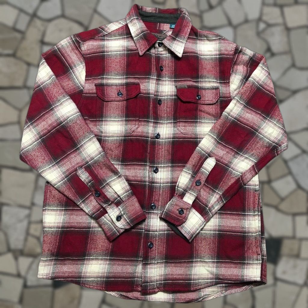 Orvis Orvis Shirt Mens M Red Check Button-Up Heavyweight Flannel Pockets Cotton Lumberjack Outdoor Classic Size US M / EU 48-50 / 2 - 1 Thumbnail