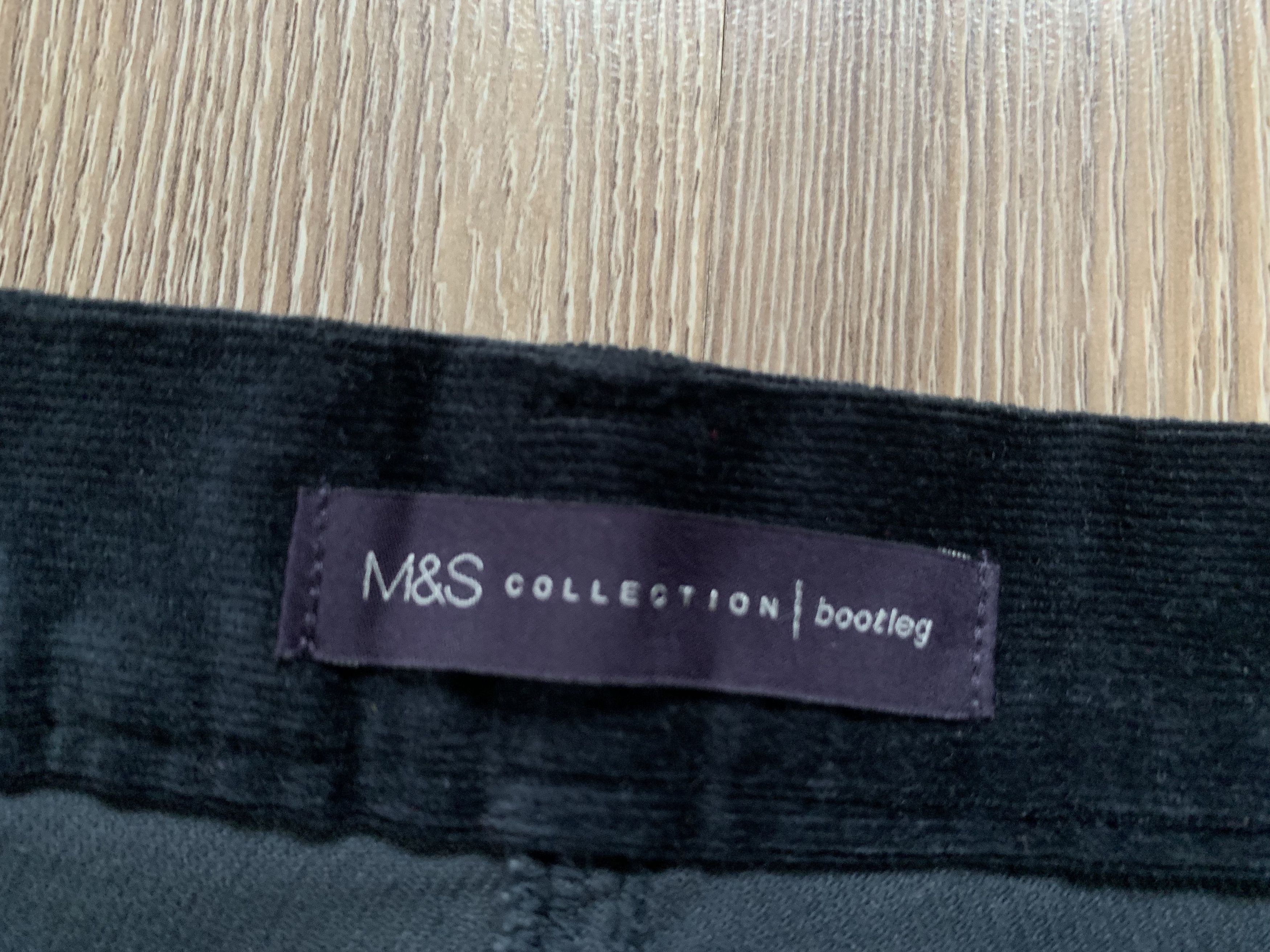 Marks & Spencer M&S Collection Bootleg Corduroy Flare Pants Size 32" / US 10 / IT 46 - 6 Thumbnail