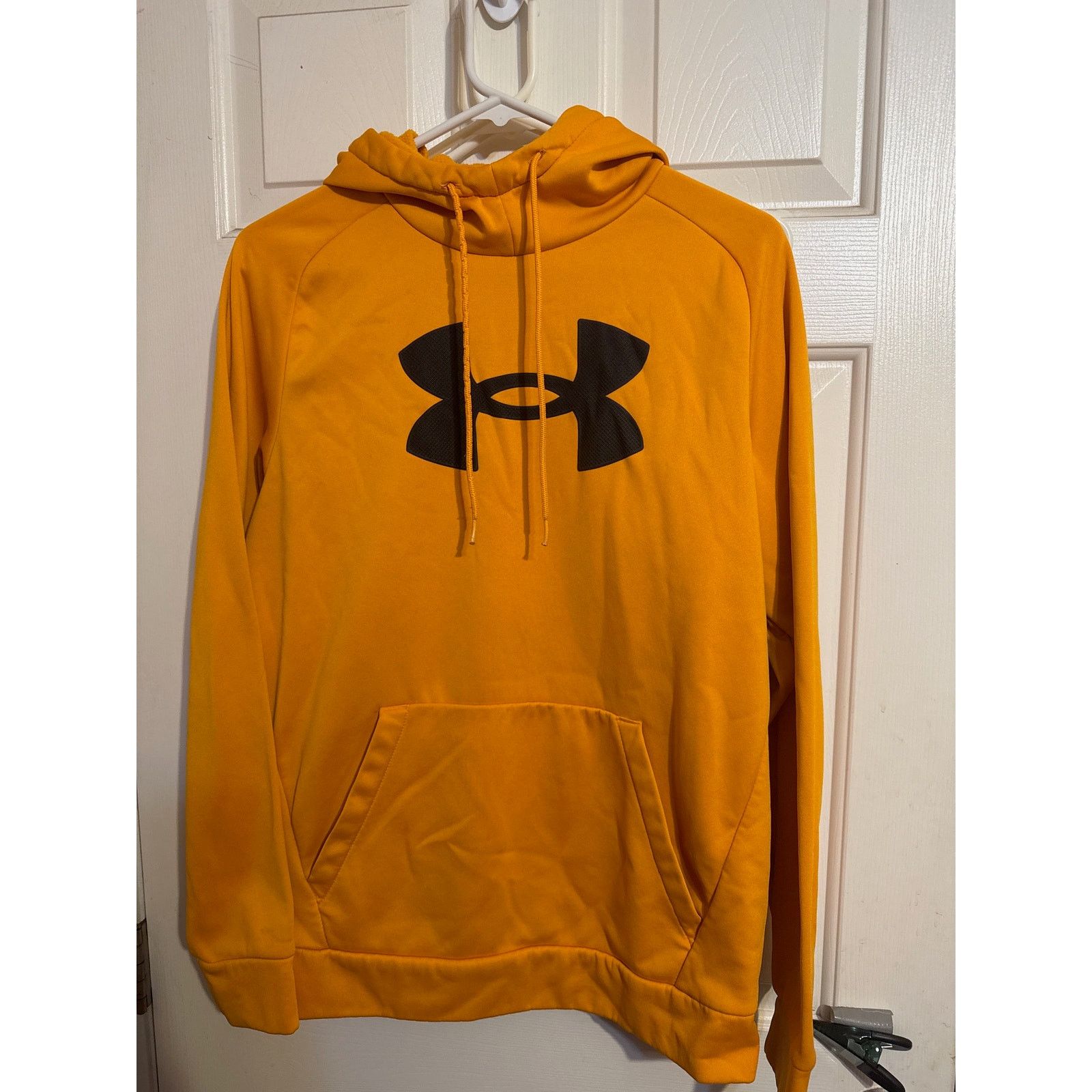 Under Armour Under Armour Yellow Hoodie Men’s Medium Loose Fit Pullover Size US M / EU 48-50 / 2 - 1 Thumbnail