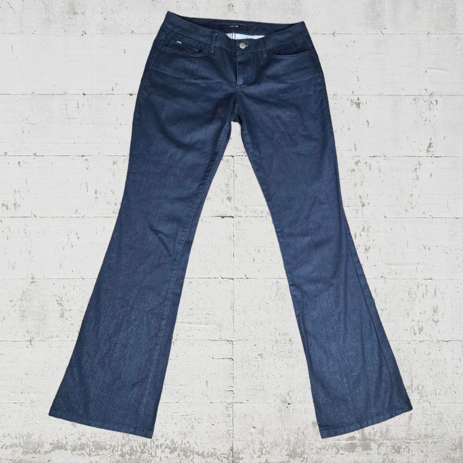 Other Dark Wash Shimmer Bootcut Flare Denim Size 29 Size 29" - 3 Thumbnail