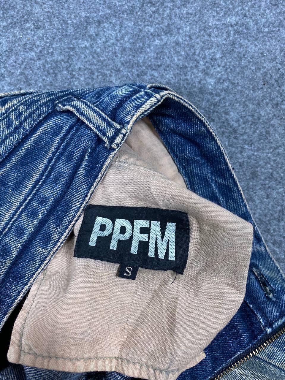 PPFM vintage 90s ppfm bondage style distressed flare denim Size US 32 / EU 48 - 14 Thumbnail