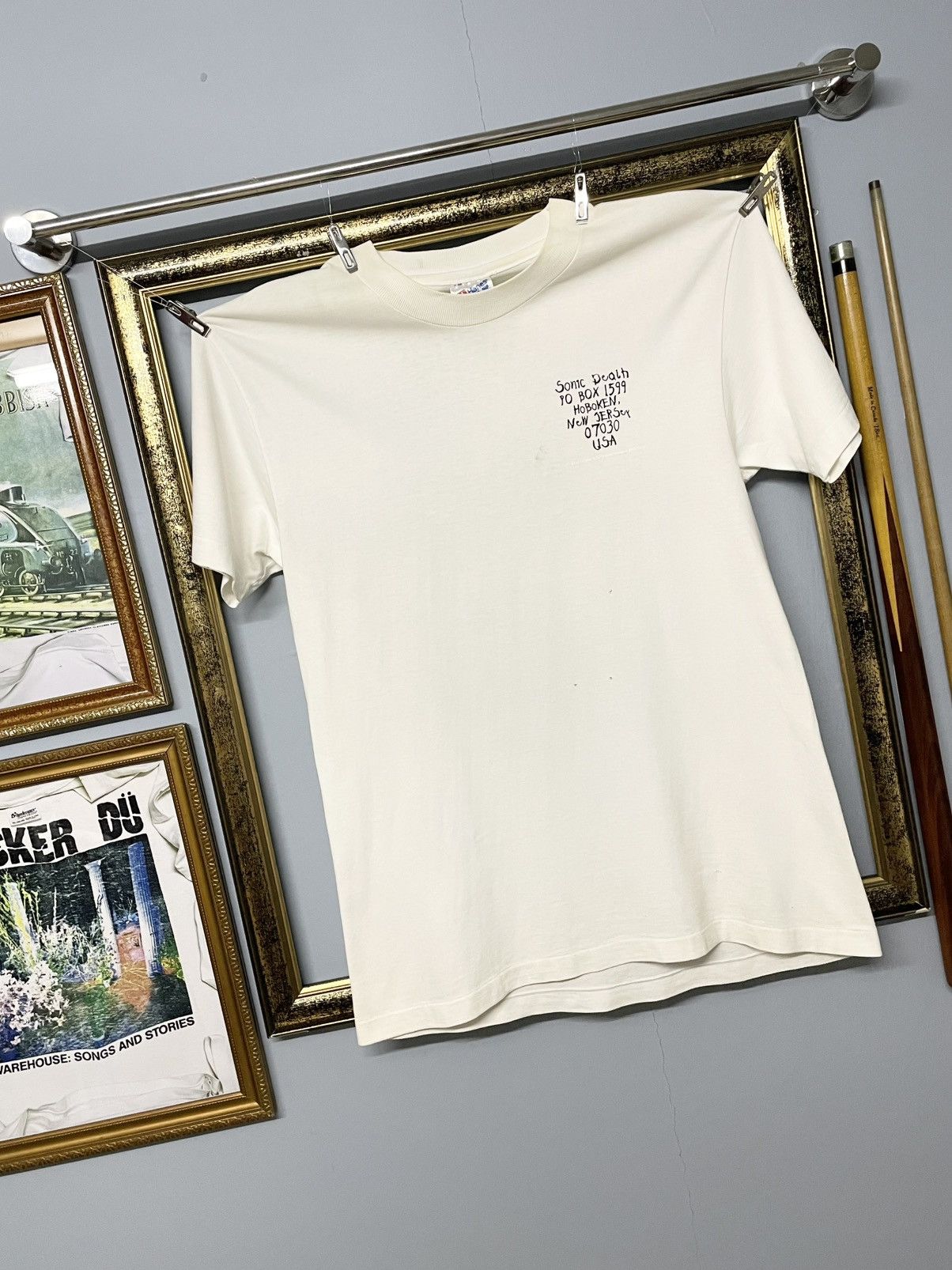 Vintage Vintage 1993 Sonic Youth Sonic Death Fanzine#3 Rare Find Tee Size US M / EU 48-50 / 2 - 11 Thumbnail
