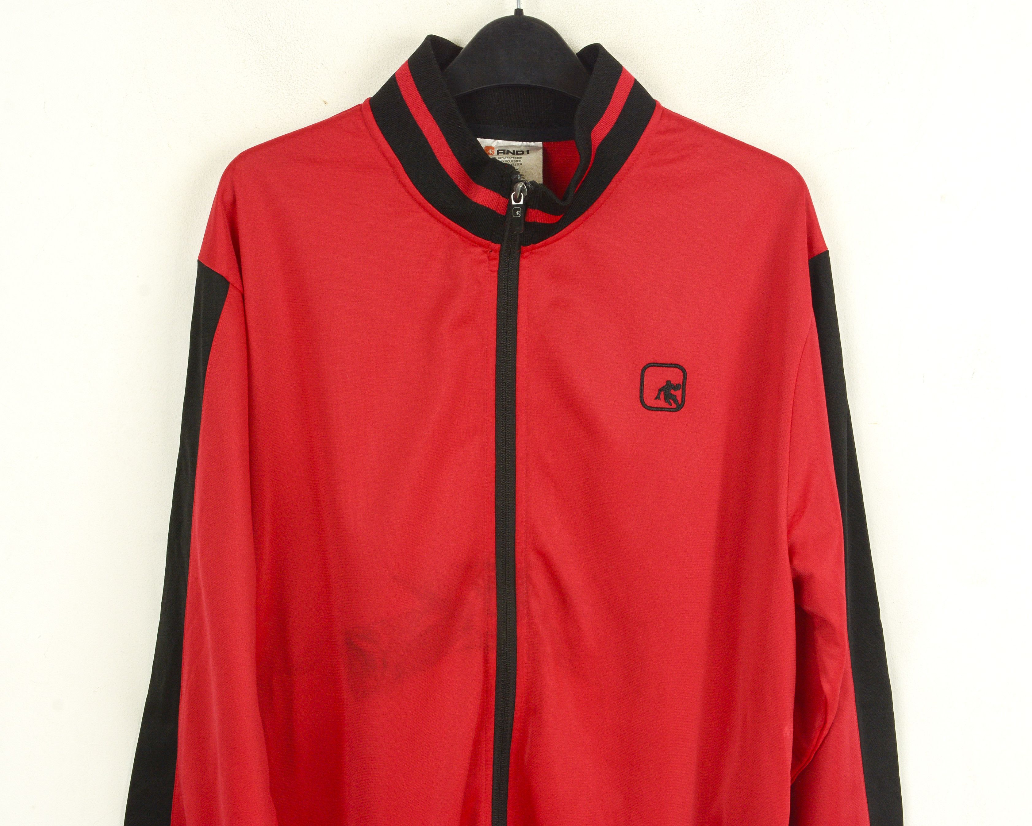 Other AND1 Warmup Men L Basketball Jacket Tracksuit Sweatshirt Size US L / EU 52-54 / 3 - 2 Thumbnail