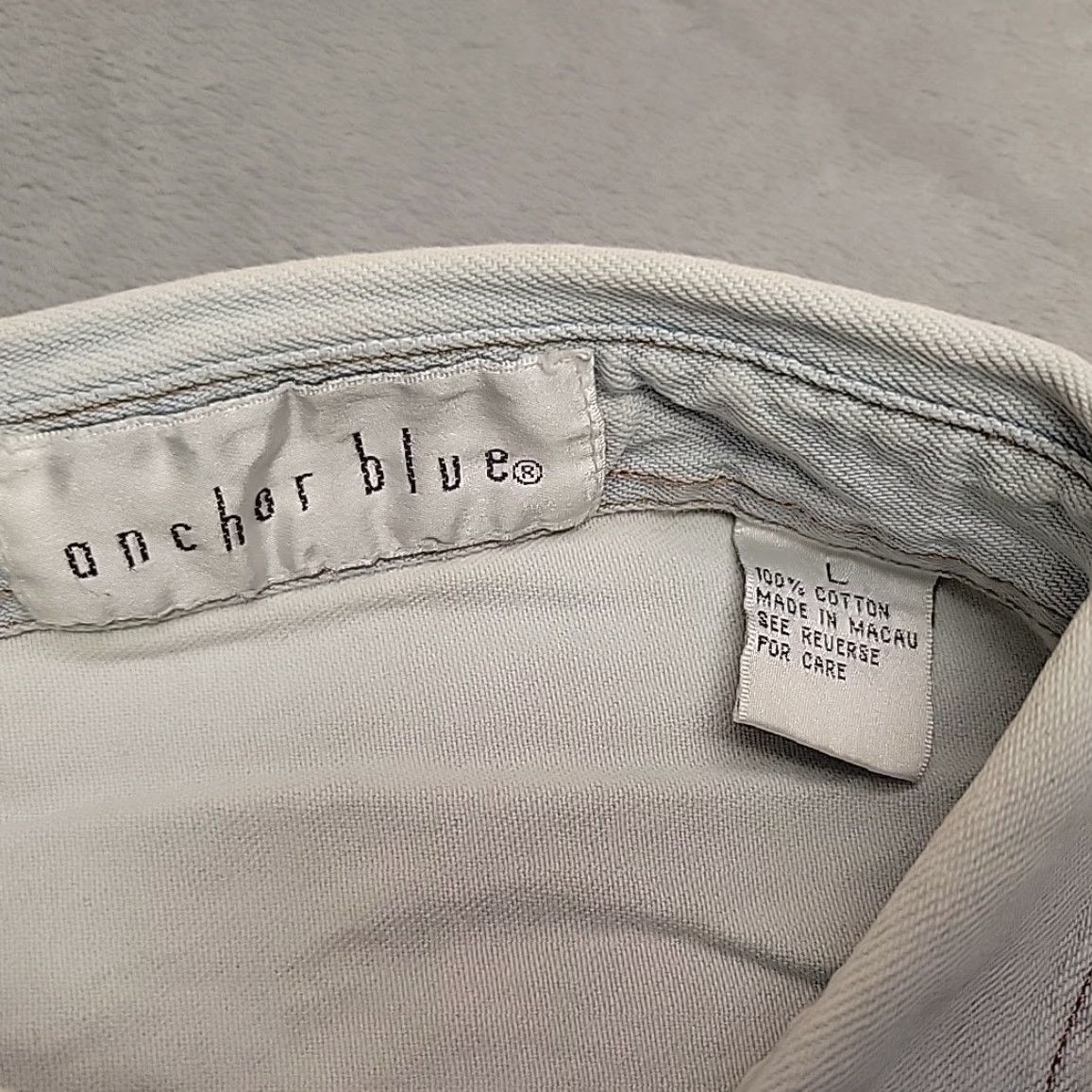 Anchor Blue VTG Bitteroot Gem Mineral Society Shirt Mens L Blue Chambray Denim Faded Montana Shirt Mens L Blue Chambray Denim Faded Montana Size US L / EU 52-54 / 3 - 3 Thumbnail