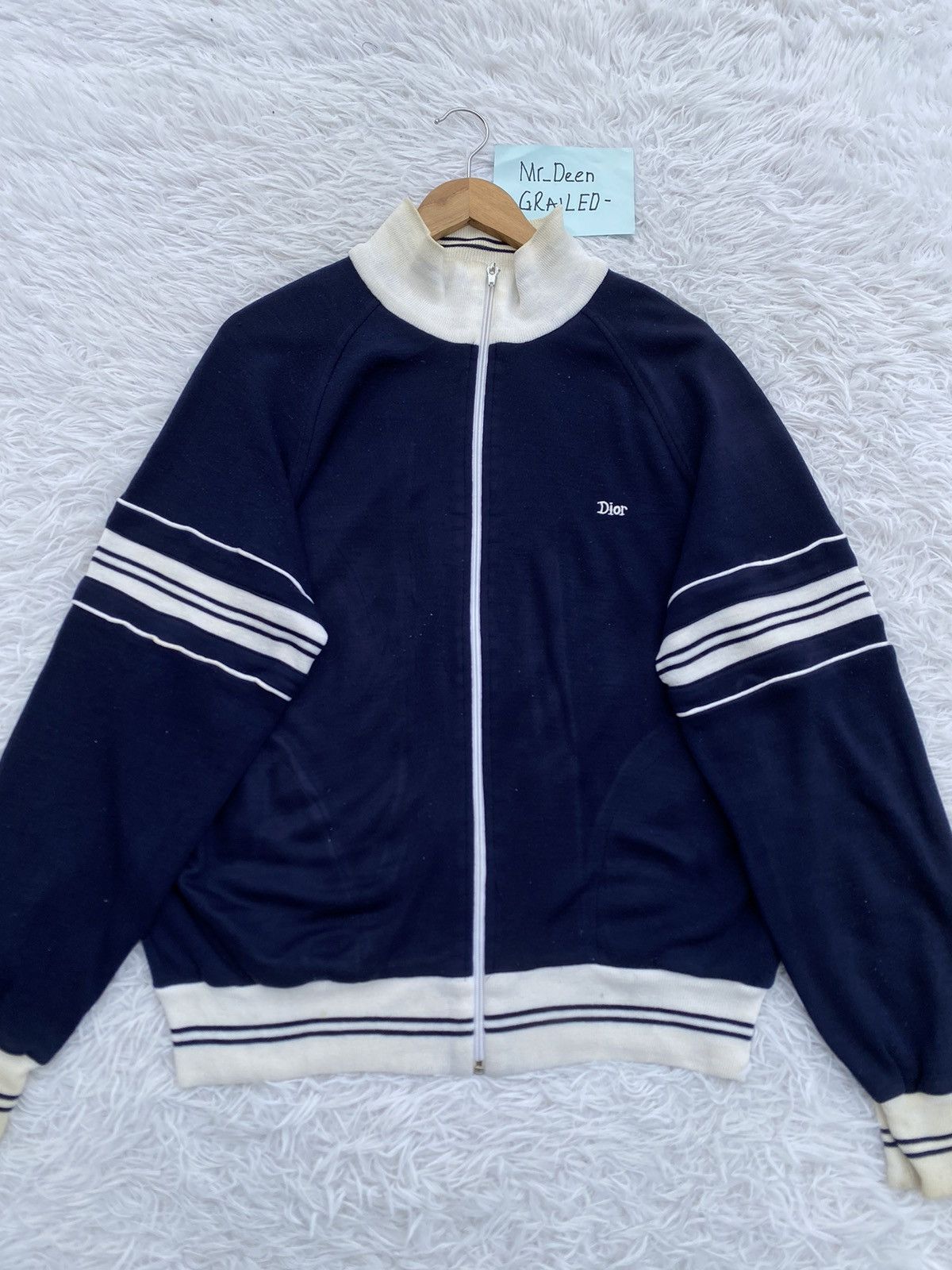 Christian Dior Monsieur Vintage 90s Christian Dior Monsieur Zipper Sweater Size US L / EU 52-54 / 3 - 5 Thumbnail