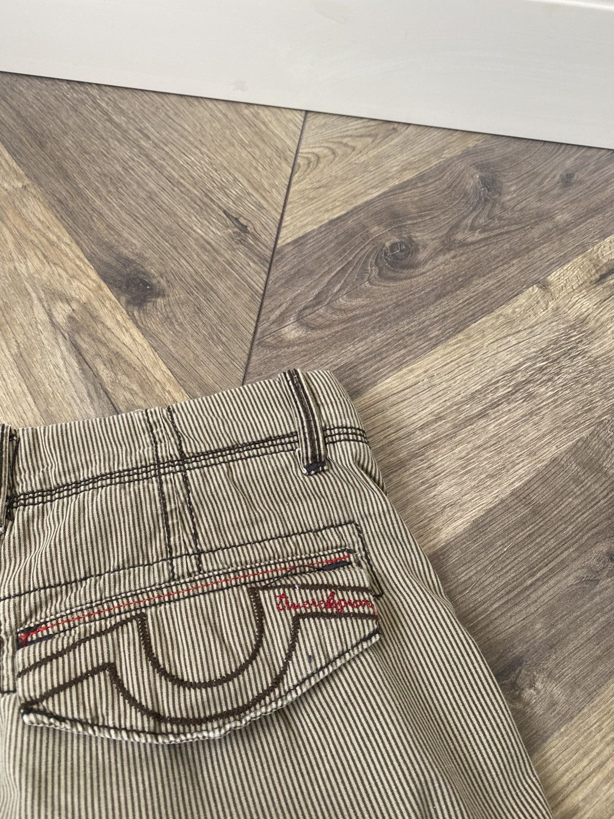 True Religion × Vintage Vintage True Religion Ricky Super T Checkerboard Shorts Size US 32 / EU 48 - 11 Thumbnail