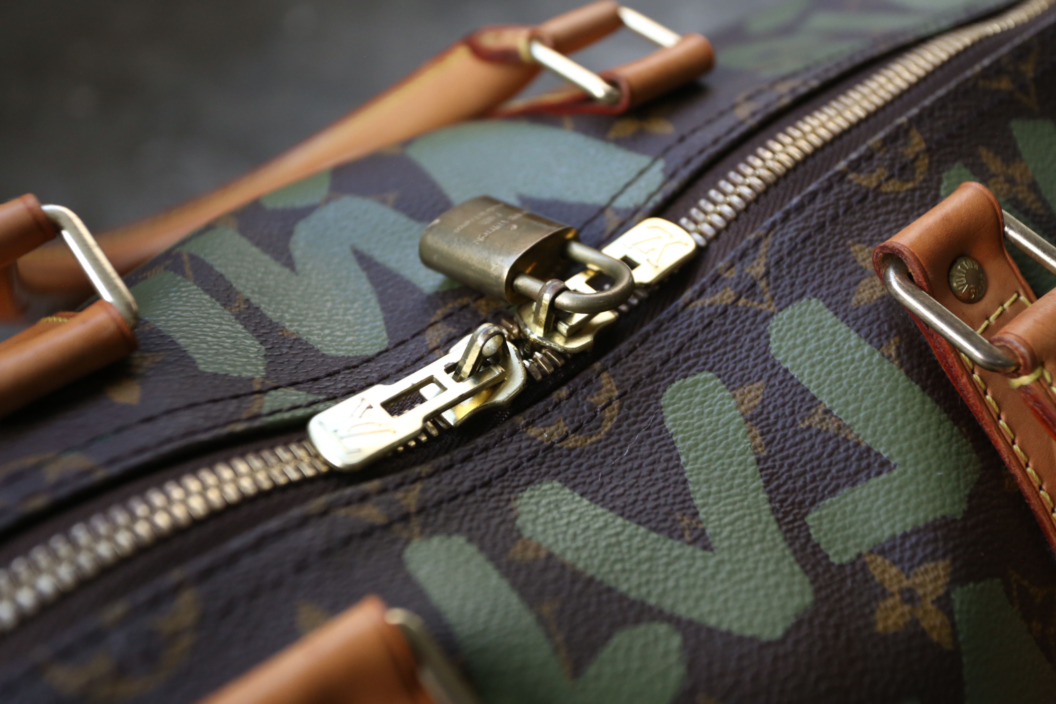 Louis Vuitton × Stephen Sprouse LV - Stephen Sprouse - MJ - S/S 01 - Graffiti Keepall 50 Size ONE SIZE - 10 Thumbnail