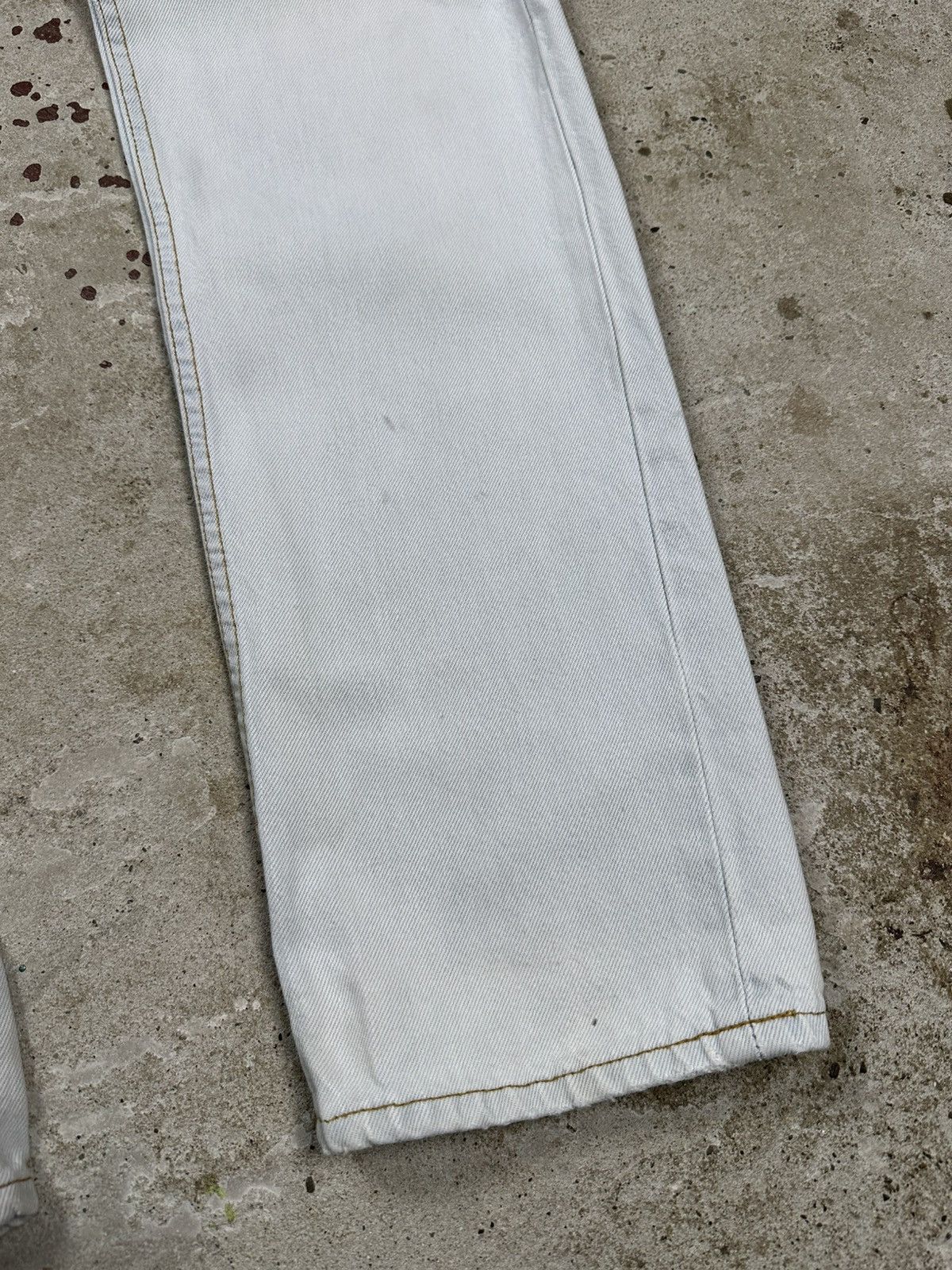 Levi's × Vintage Vintage 90s Levi’s 501 Washed Blue Denim Pants Jeans Size US 30 / EU 46 - 3 Thumbnail