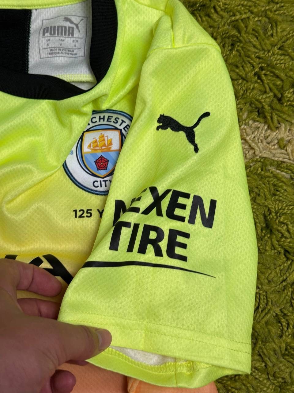 Puma Manchester City Puma 2019/2020 Third Jersey (De Bruyne 17) Size US S / EU 44-46 / 1 - 5 Thumbnail