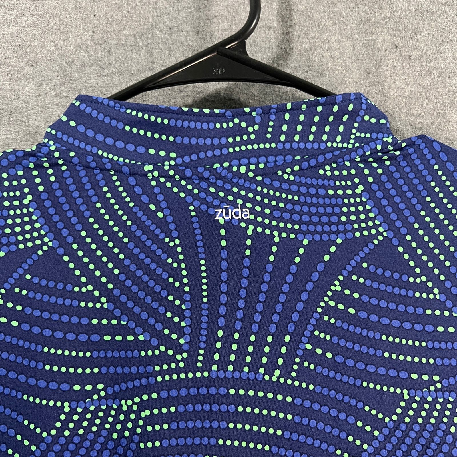 Other zuda UPF 50 Half Zip Cover Up Ruching Detail Navy Size M / US 6-8 / IT 42-44 - 13 Thumbnail