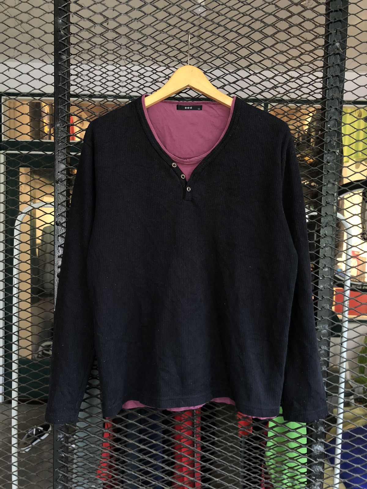 JAPANESE O.R.G DOUBLE LAYER LONGSLEEVE LGBSTYLE