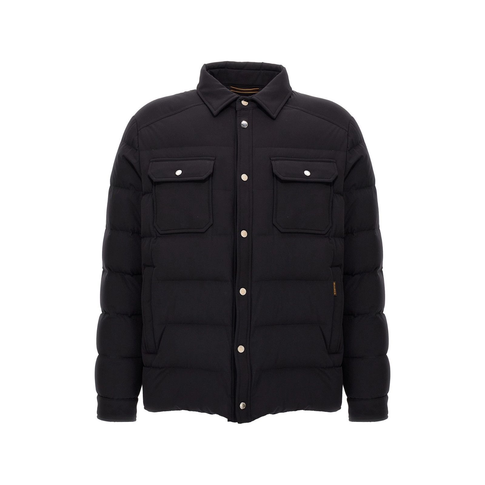 MOORER Veton Blue Quilted Overshirt Jacket New & Authentic (