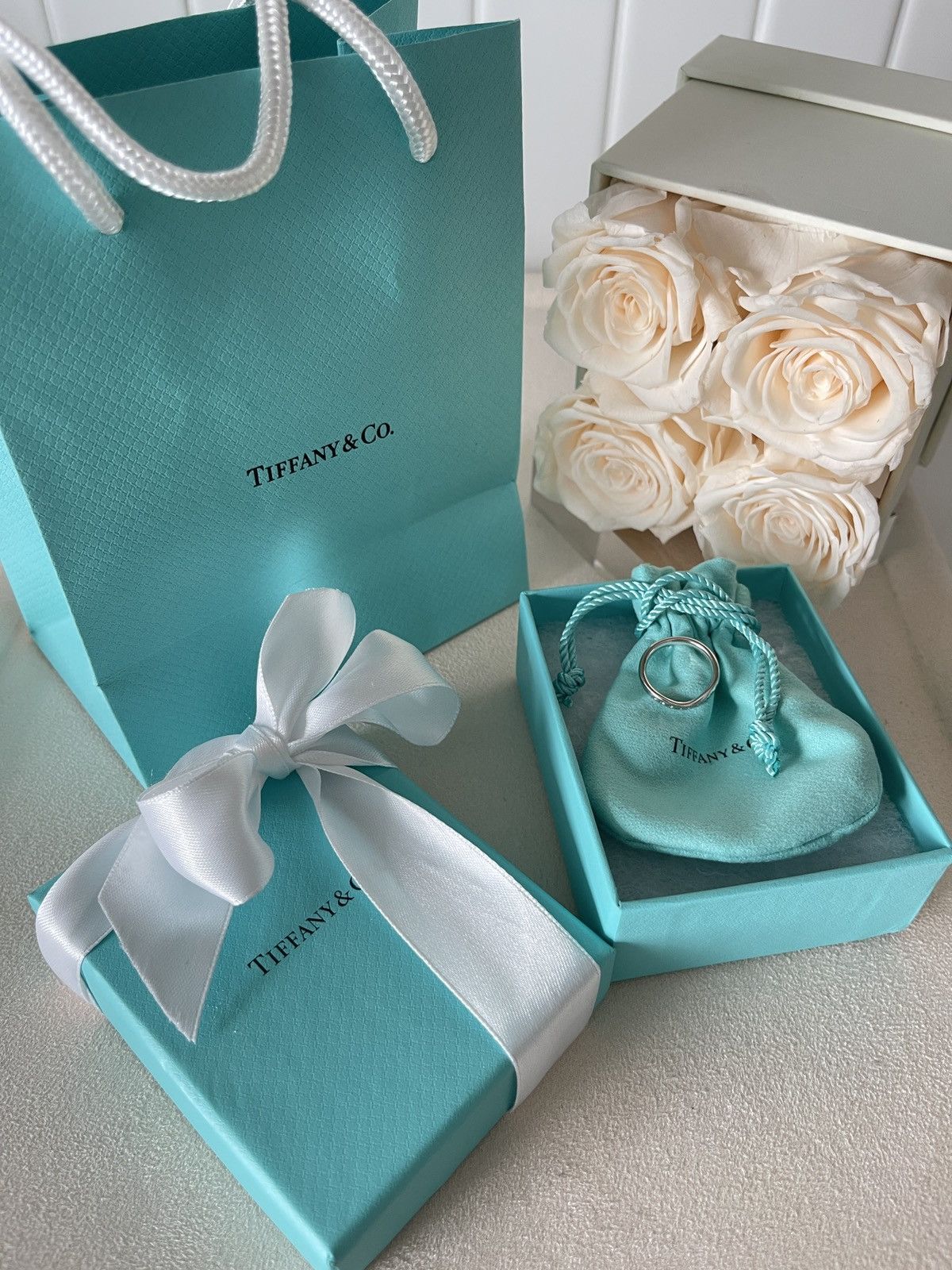 Tiffany & Co. Tiffany & Co. Elsa Peretti Ring in Platinum size 4 $2,800 Size ONE SIZE - 5 Thumbnail