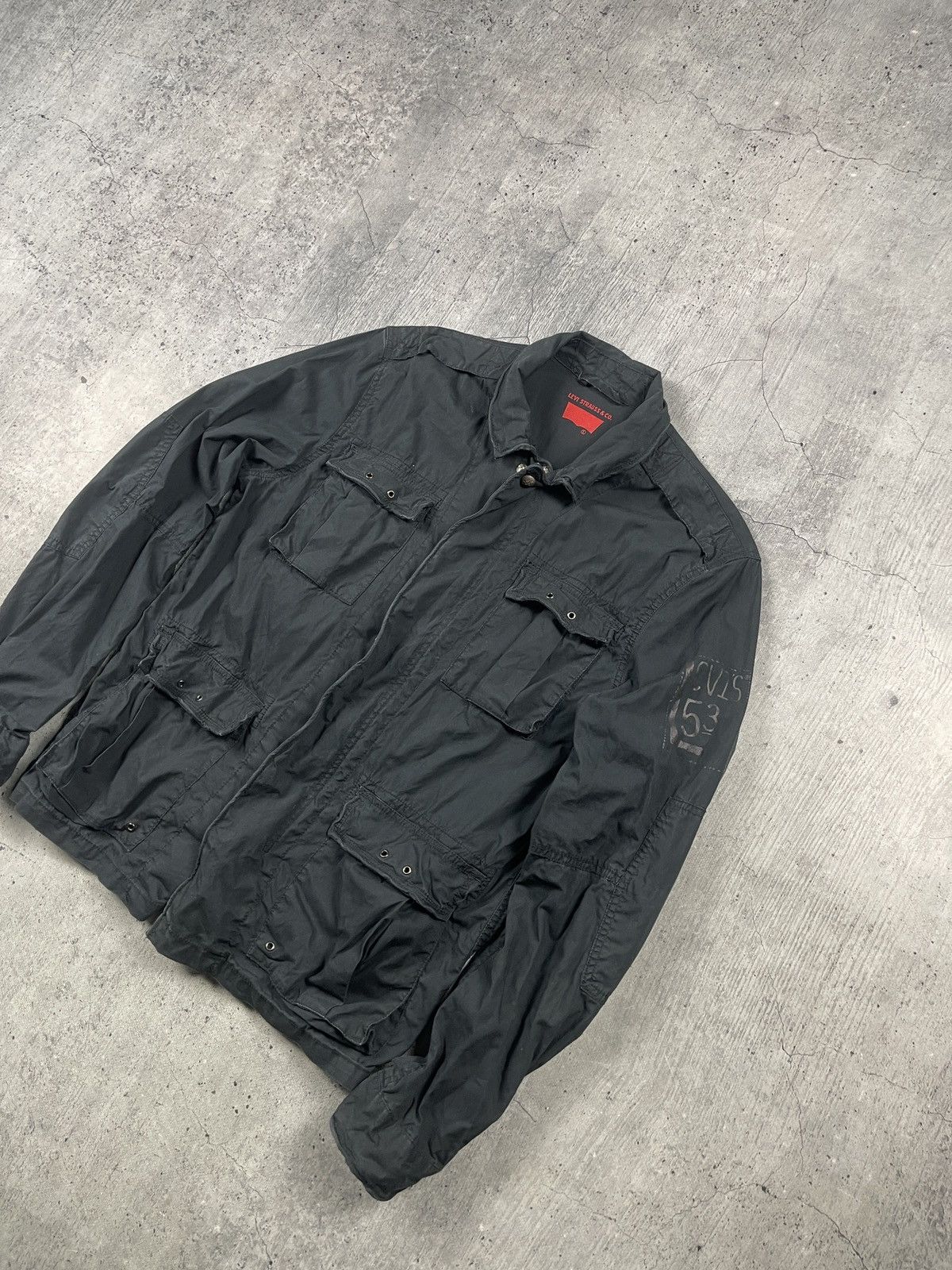 Levi's × Vintage Levis Black Commuter Jacket Size Large Size US L / EU 52-54 / 3 - 1 Thumbnail