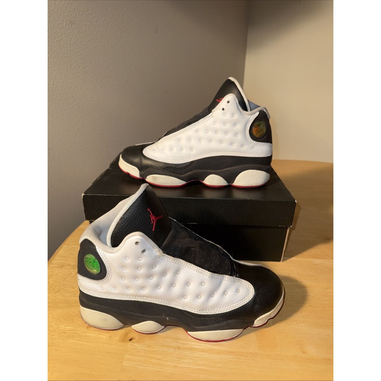 Jordan Brand Air Jordan 13 He Got Game 13 Sz 5Y 6.5 Women Pre Owned Size US 5.5 / EU 38 - 3 Thumbnail