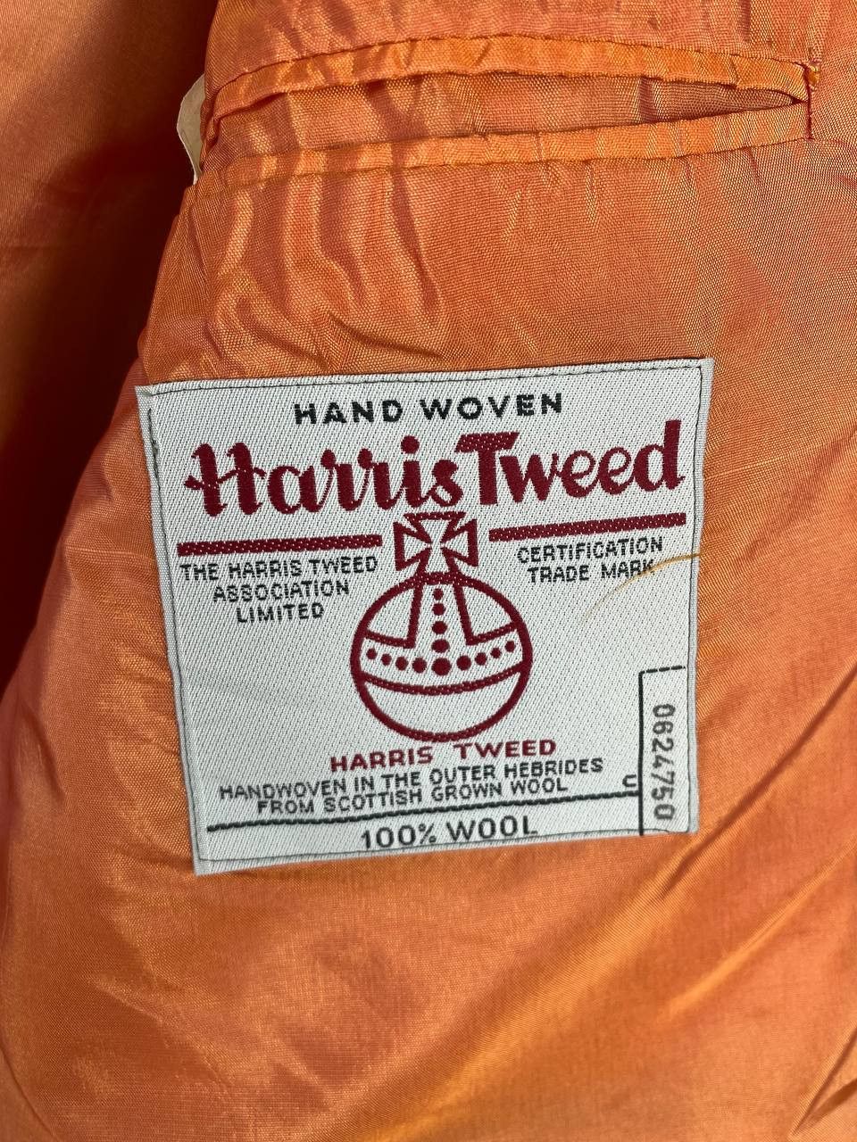 Harris Tweed harris tweed x island wool jacket made in france Size US M / EU 48-50 / 2 - 8 Thumbnail
