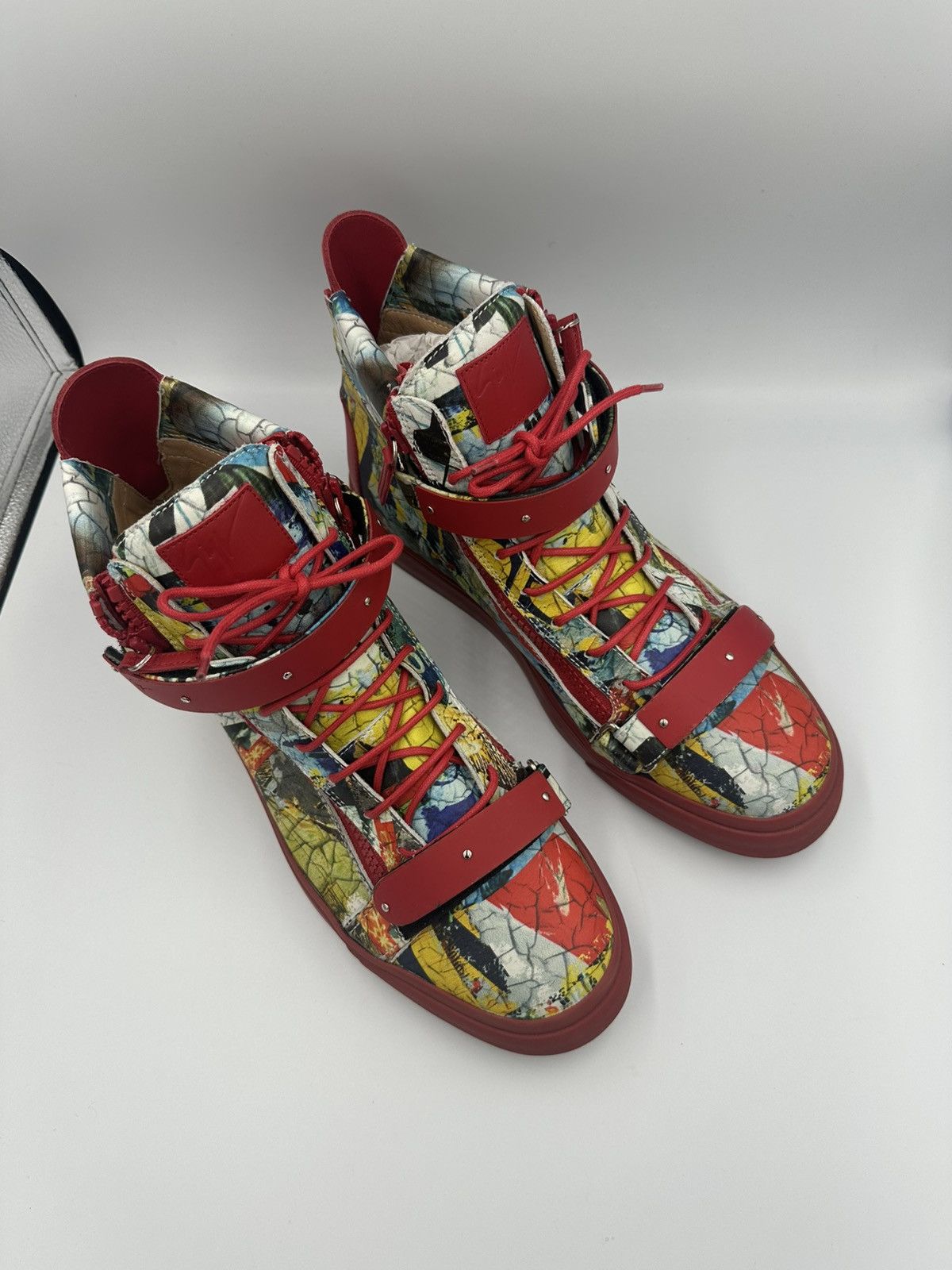 Giuseppe Zanotti Giuseppe Zanotti High Top Sneakers Size US 15 / EU 48 - 2 Thumbnail