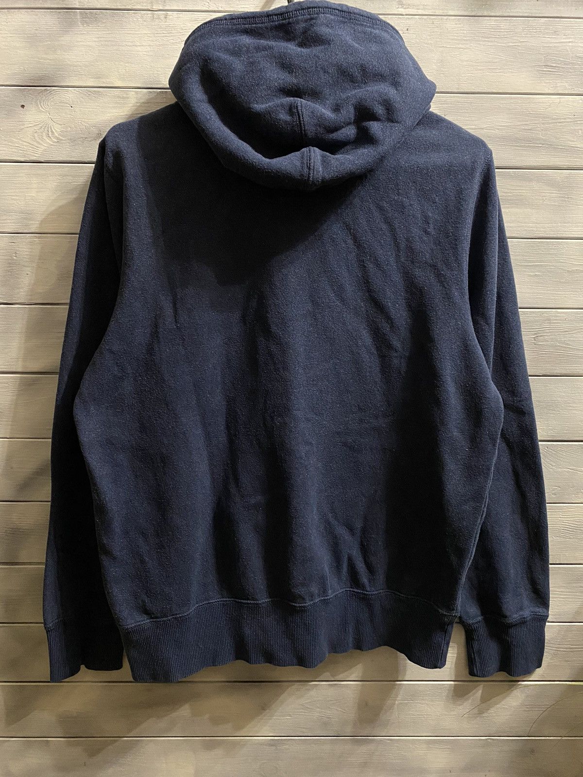 Nike × Vintage Rare Vintage Hoodie Nike Small Swoosh Drill Y2K style. Size US S / EU 44-46 / 1 - 6 Thumbnail
