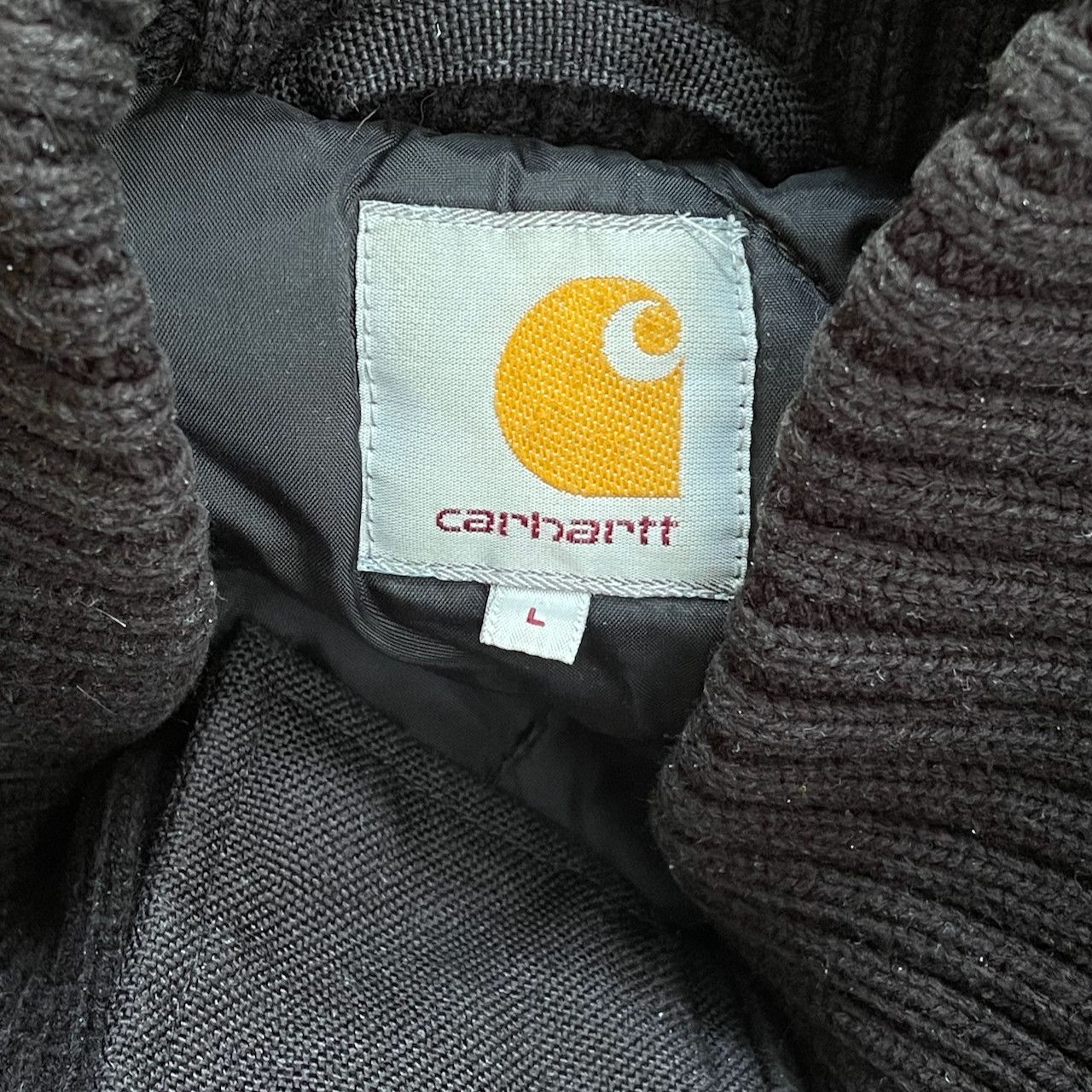 Carhartt Vintage Carhartt Black Hooded Jacket – Heavy Canvas Workwear Size US L / EU 52-54 / 3 - 10 Thumbnail