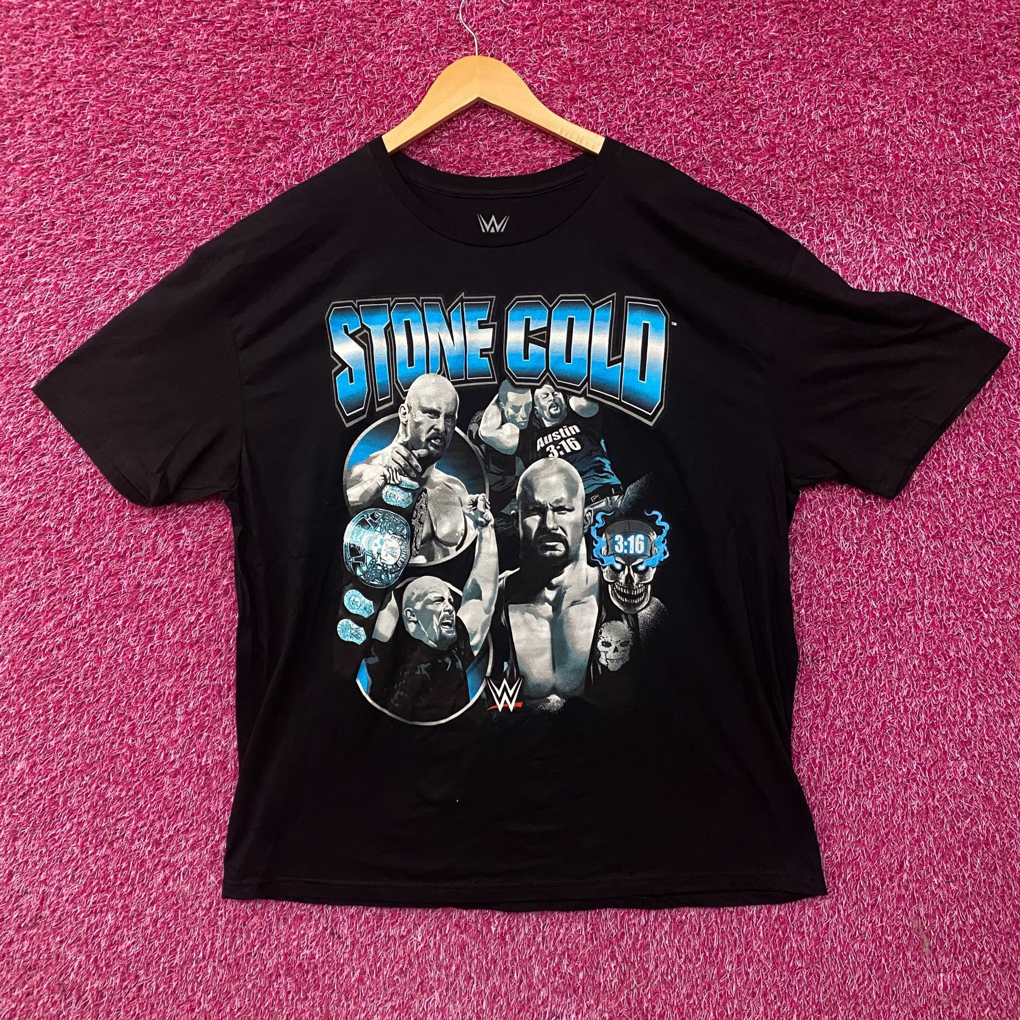 WWE WWE "Stone Cold" Steve Austin 3:16 Graphic T-Shirt 2XL Size US XXL / EU 58 / 5 - 1 Thumbnail