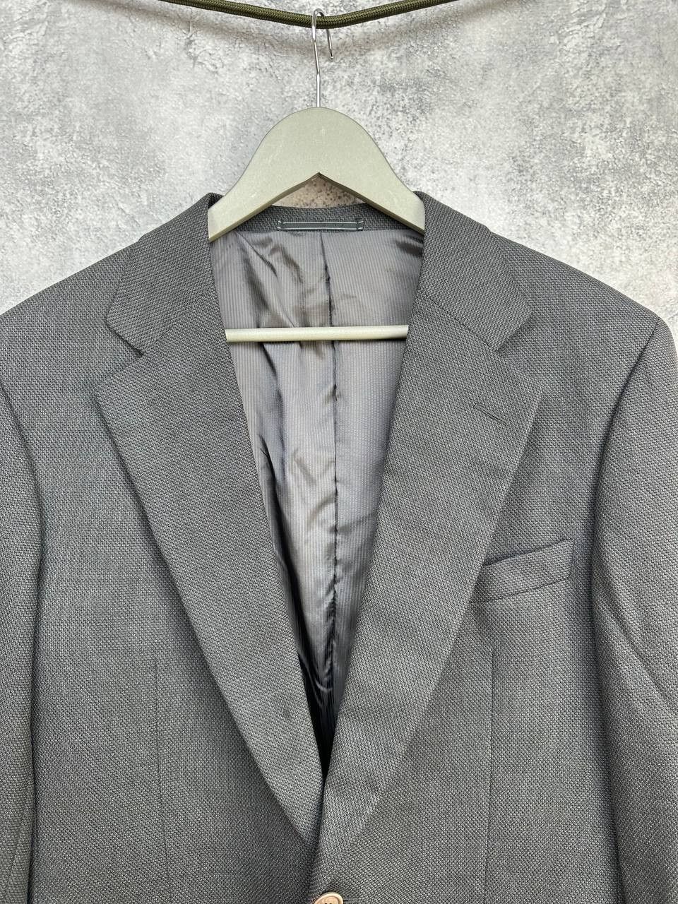 Ermenegildo Zegna RRP $1800 Ermenegildo Zegna Soft Wool Blazer Jacket Gray Size 50R - 4 Thumbnail