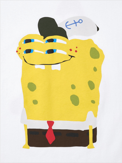 Cactus Plant Flea Market UNIQLO X Cactus Plant Flea Market X SpongeBob T-Shirt TEE Size US XL / EU 56 / 4 - 3 Thumbnail