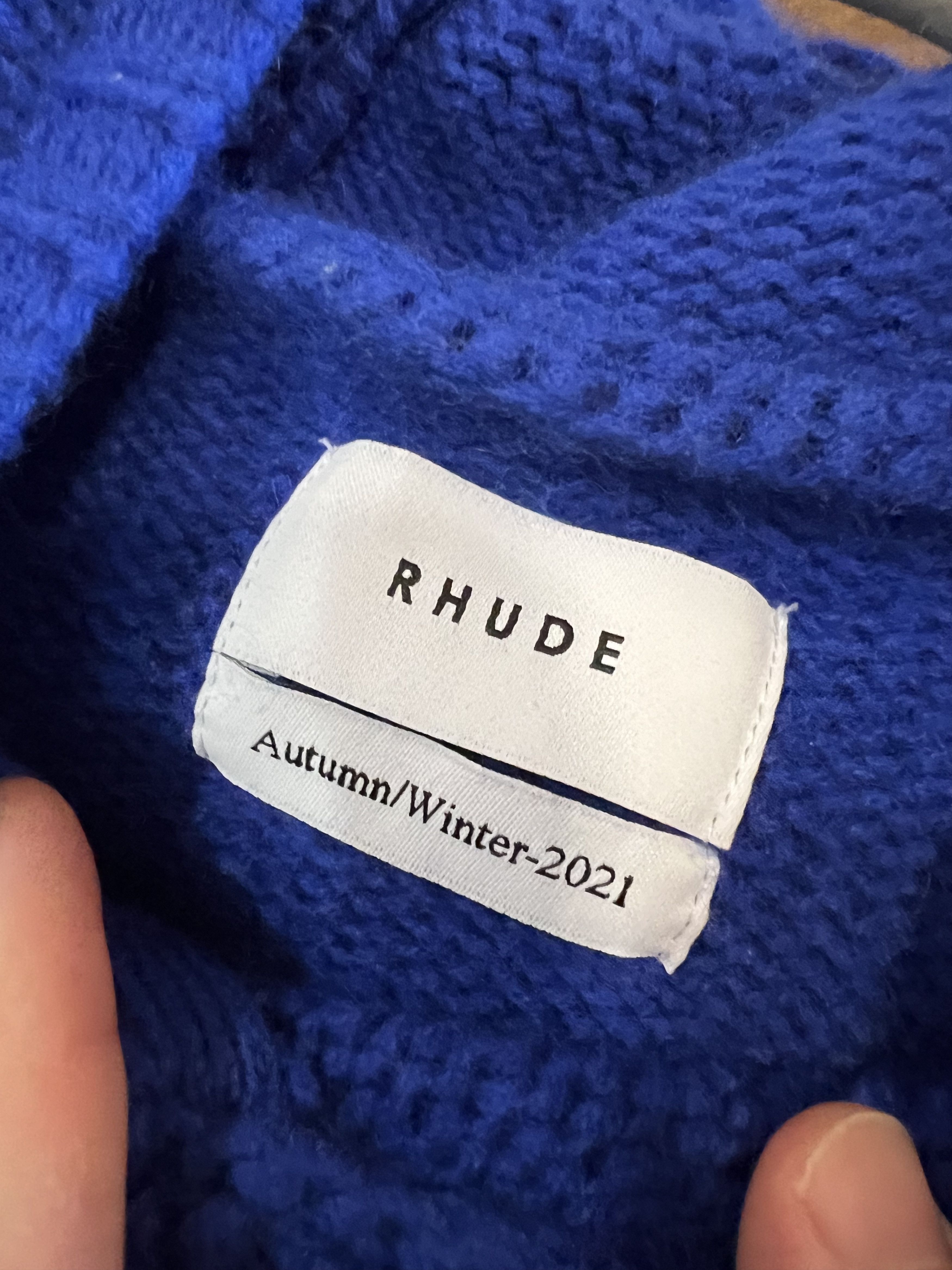 Rhude Cashmere Wool Zip Hoody Size US M / EU 48-50 / 2 - 2 Thumbnail