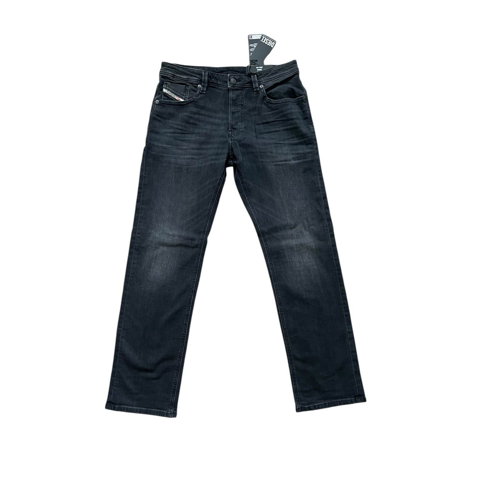 Diesel Diesel Mens Jeans Larkee Straight RB063 Black Size 36/32 Size US 36 / EU 52 - 1 Thumbnail