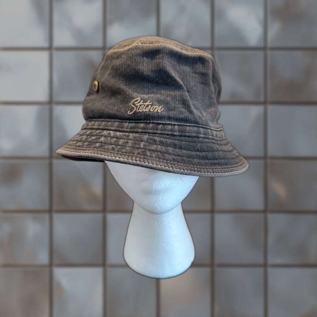Stetson Stetson Hat Women Small Black LeClaire Bucket Twill Outdoor Hike Travel Womens Size ONE SIZE - 1 Thumbnail