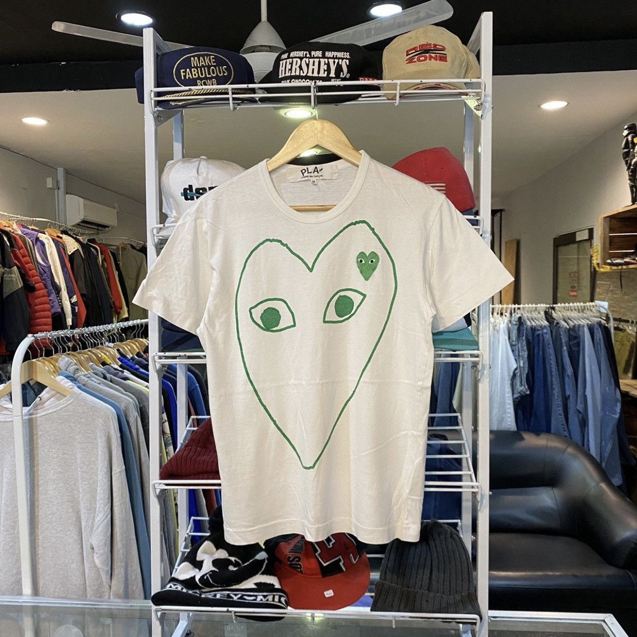 Comme des Garcons × Comme des Garcons PLAY × Junya Watanabe Cdg Play T-shirt Size US M / EU 48-50 / 2 - 1 Thumbnail