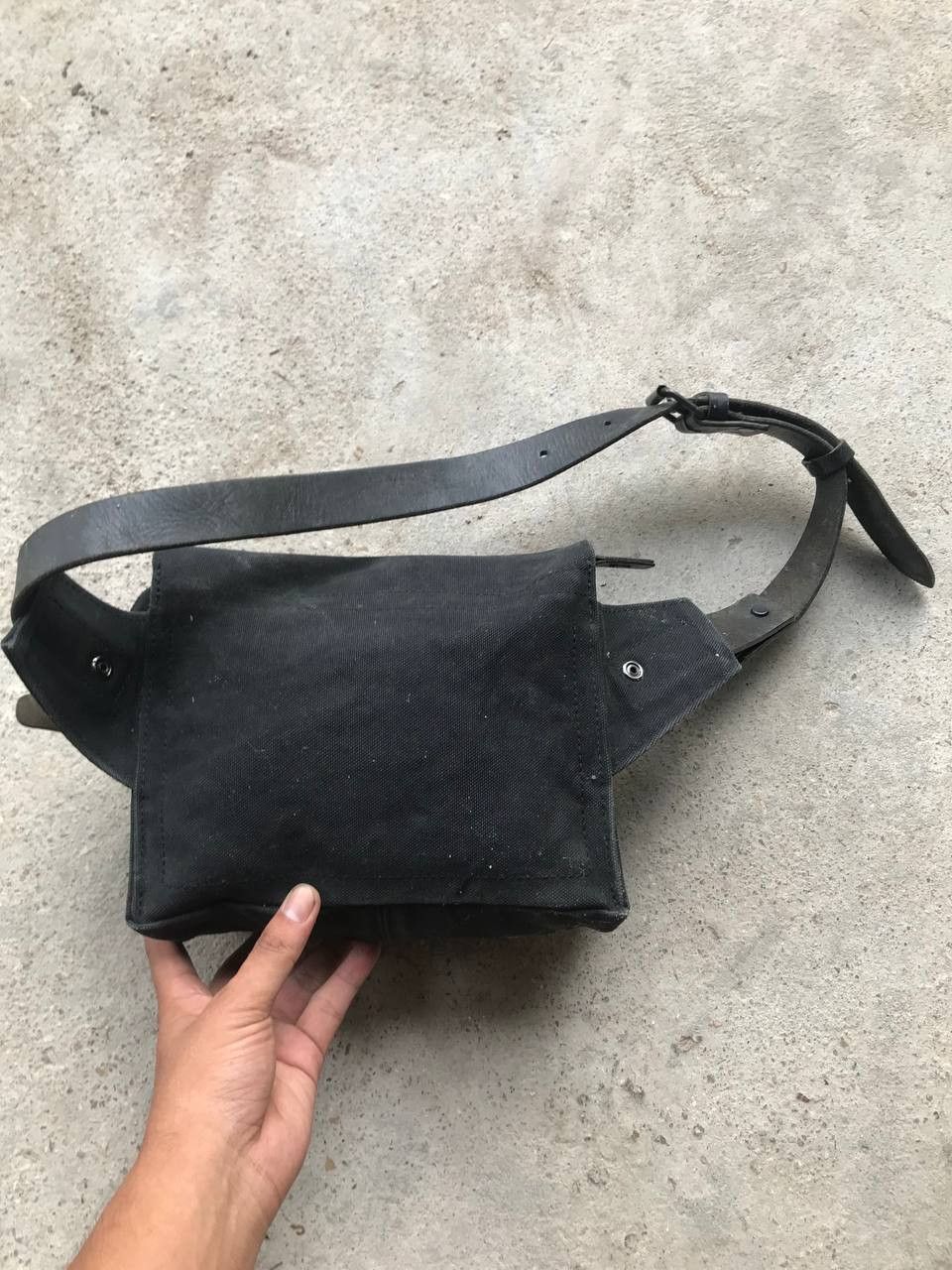 Canvas × Japanese Brand GOME LETE WORKS CANVAS WAISTBAG Size ONE SIZE - 2 Thumbnail