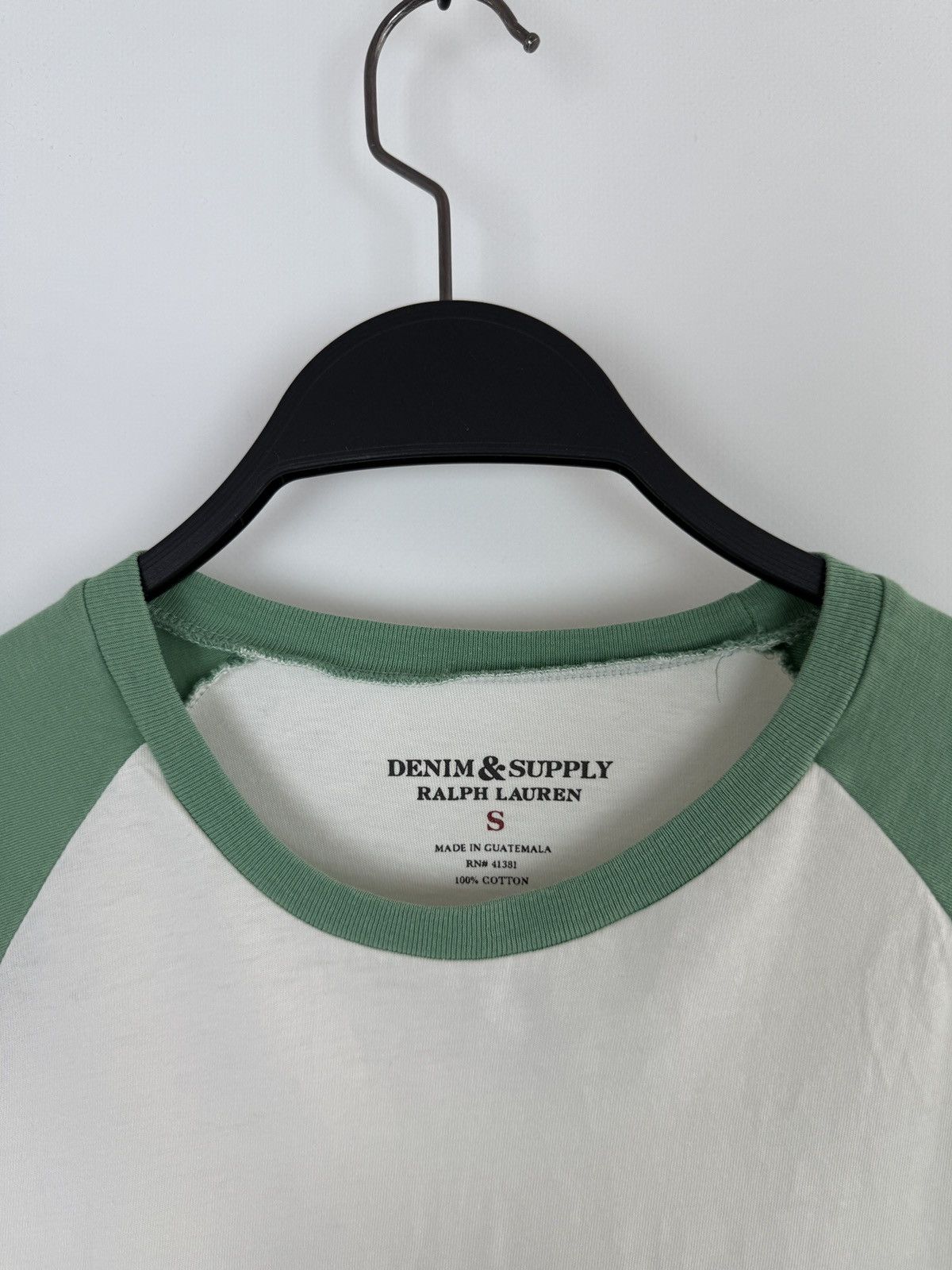 Denim & Supply Ralph Lauren Denim&Supply RL Two Tone Graphic Jersey Long Sleeve Size US S / EU 44-46 / 1 - 3 Thumbnail