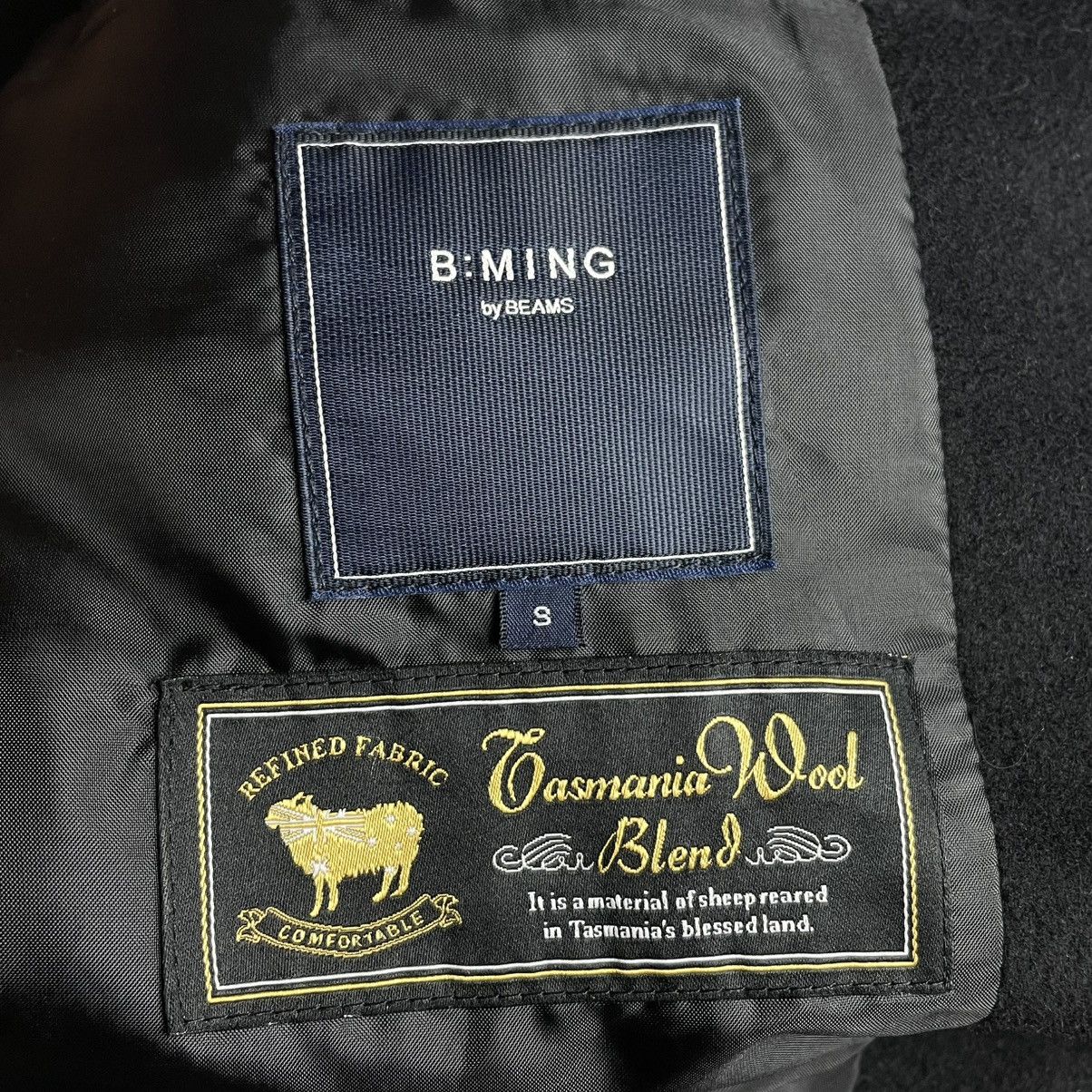 Beams Plus × Japanese Brand 🇯🇵 B MING BY BEAMS HEAVY COAT WOOL JACKET Size US S / EU 44-46 / 1 - 10 Thumbnail