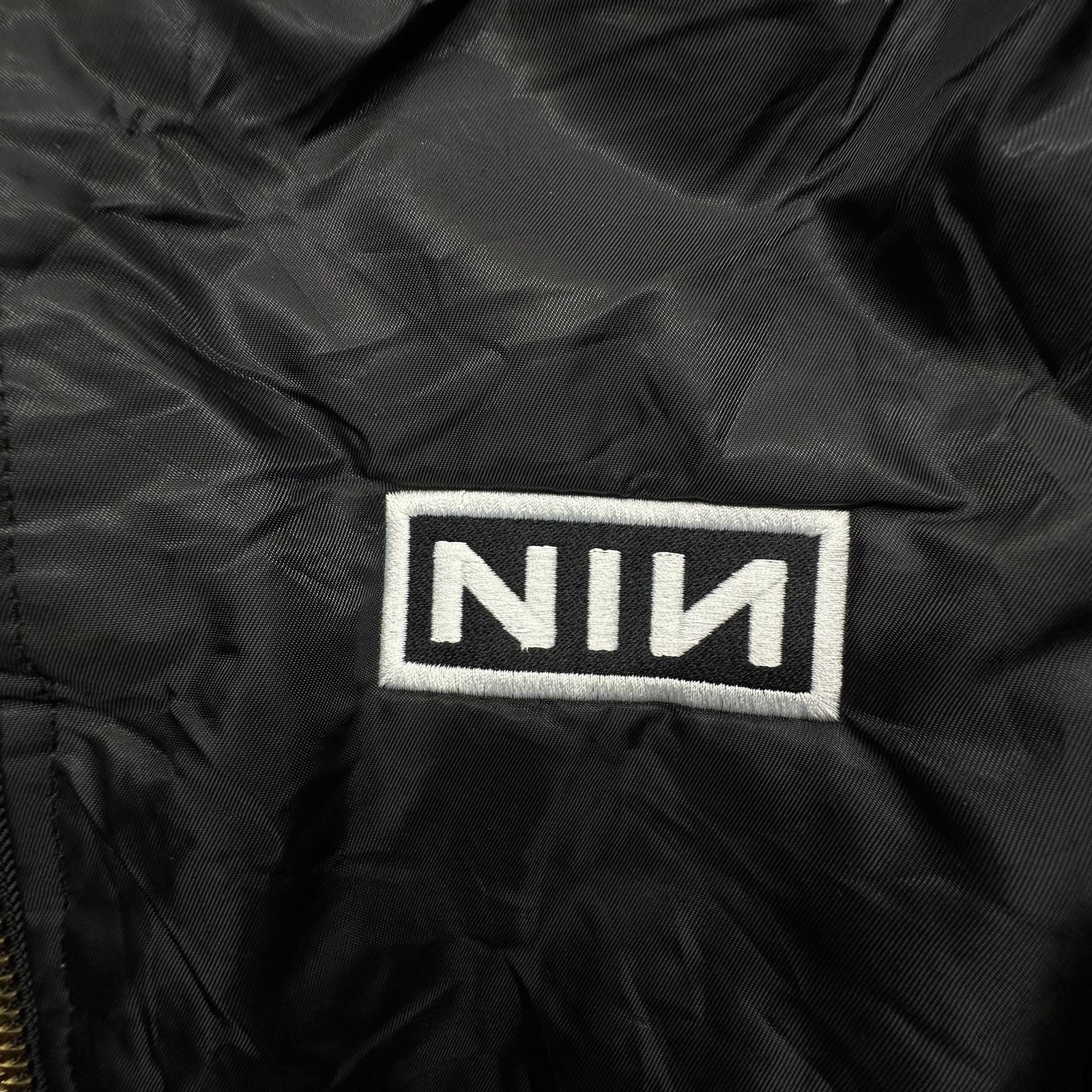 Rothco VTG NIN Nine Inch Nails Rothco MA-1 Bomber Jacket S M Size US S / EU 44-46 / 1 - 7 Thumbnail