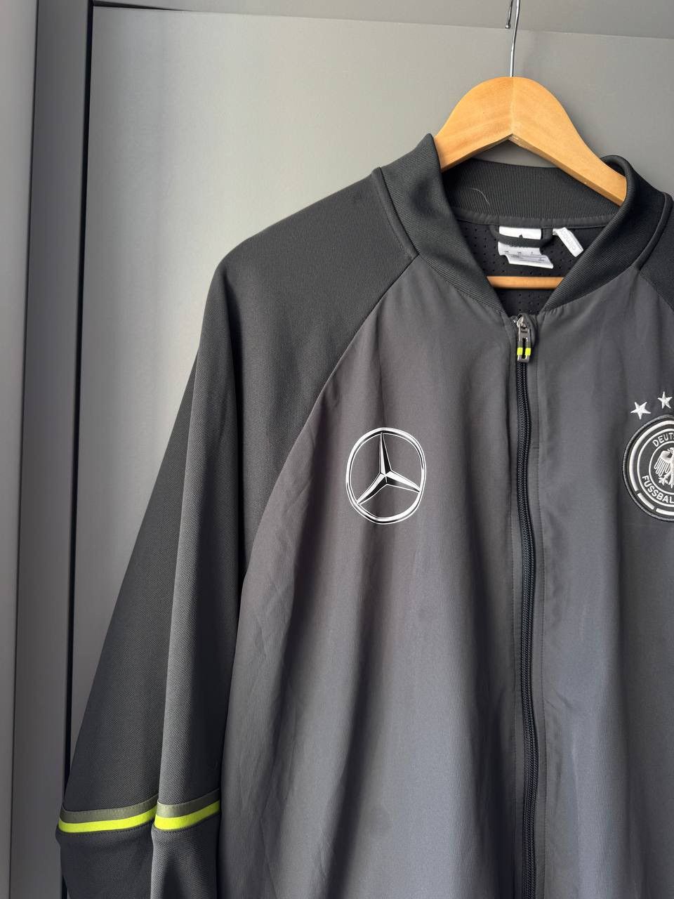 Adidas DFB Germany Soccer Football Track Jacket Mercedes Size US XXL / EU 58 / 5 - 4 Thumbnail