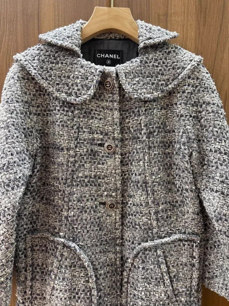 Chanel Chanel Classic tweed hooded jacket Size XXS / US 00 / IT 34 - 3 Thumbnail