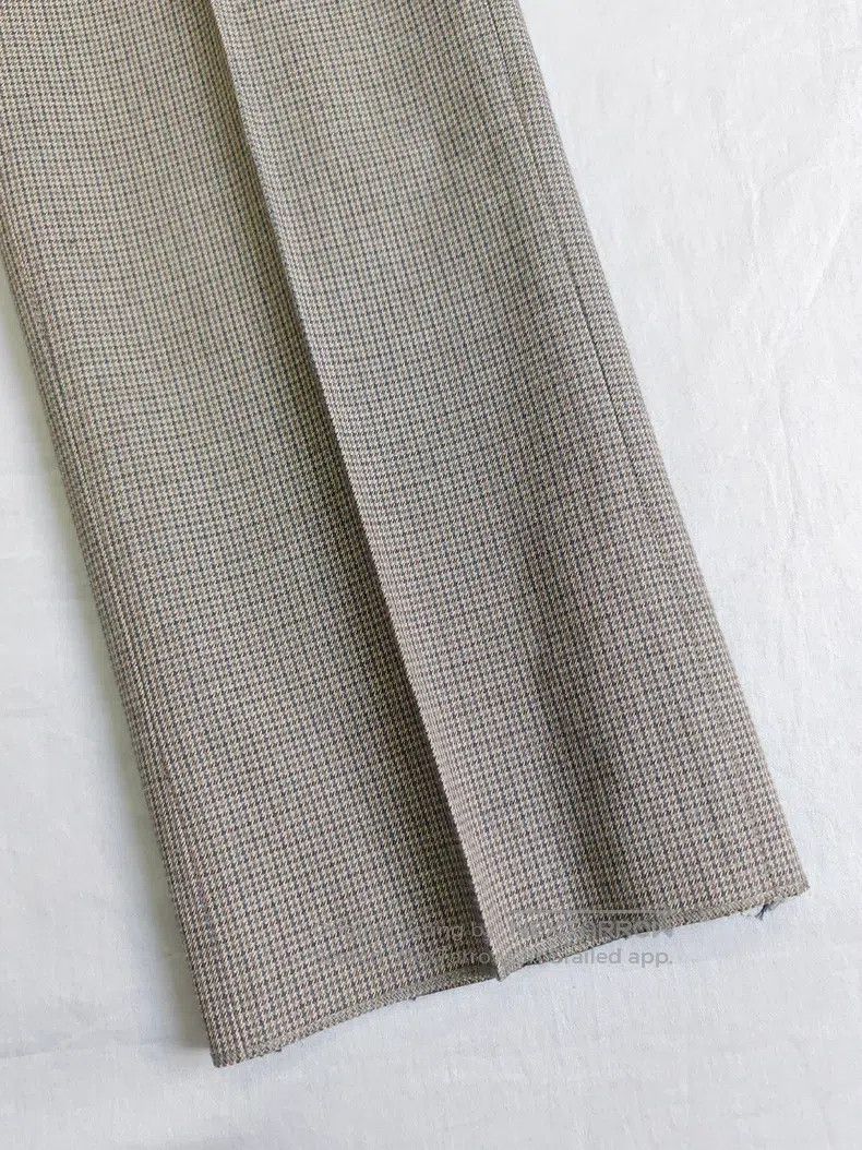Hermes Hermes Men's Casual Trousers, Vintage Houndstooth Check, 1 Size 40R - 8 Thumbnail
