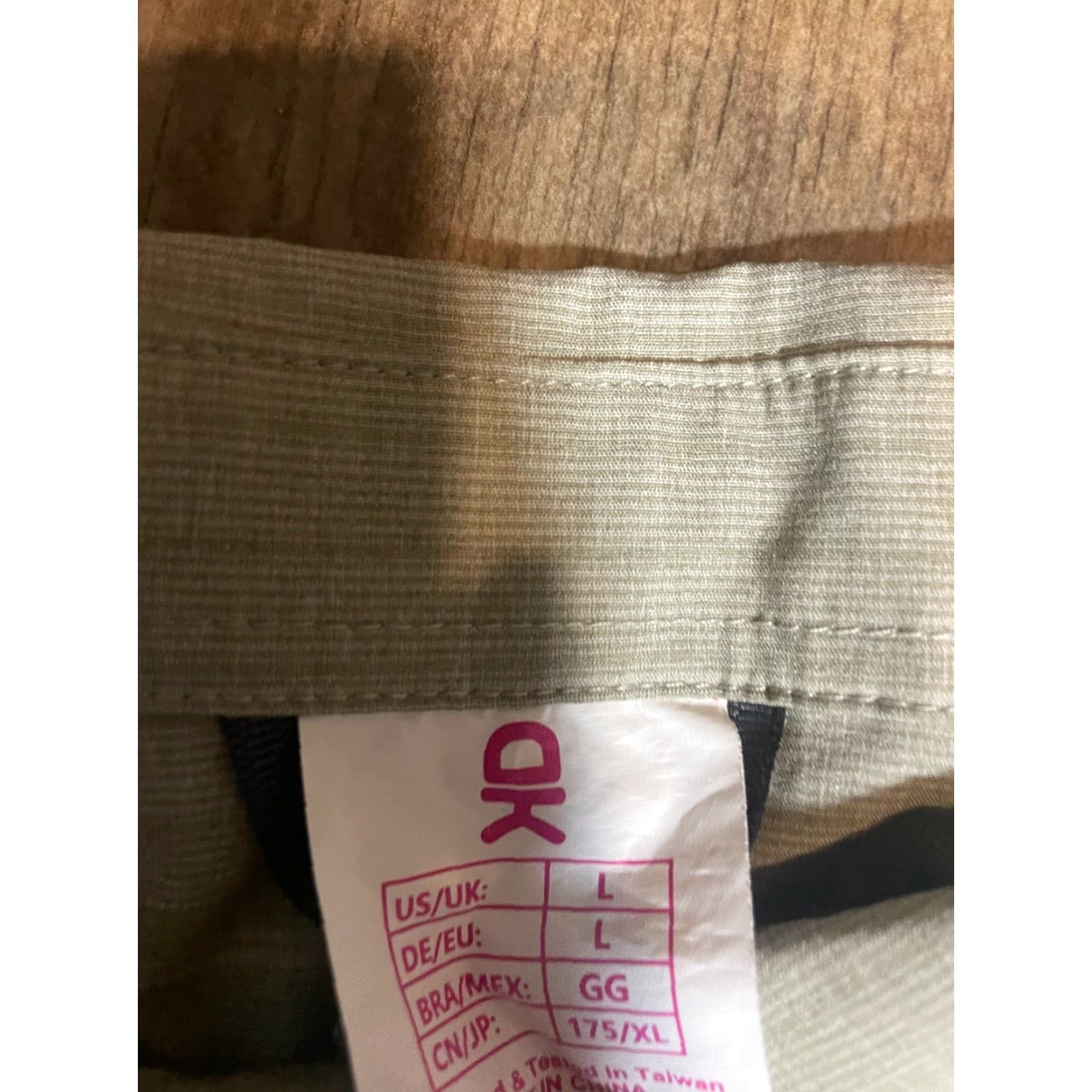 J.Crew J.CREW Button-Up Shirt Mens L Sand Beige Striped Zip Pocket Size US L / EU 52-54 / 3 - 8 Thumbnail