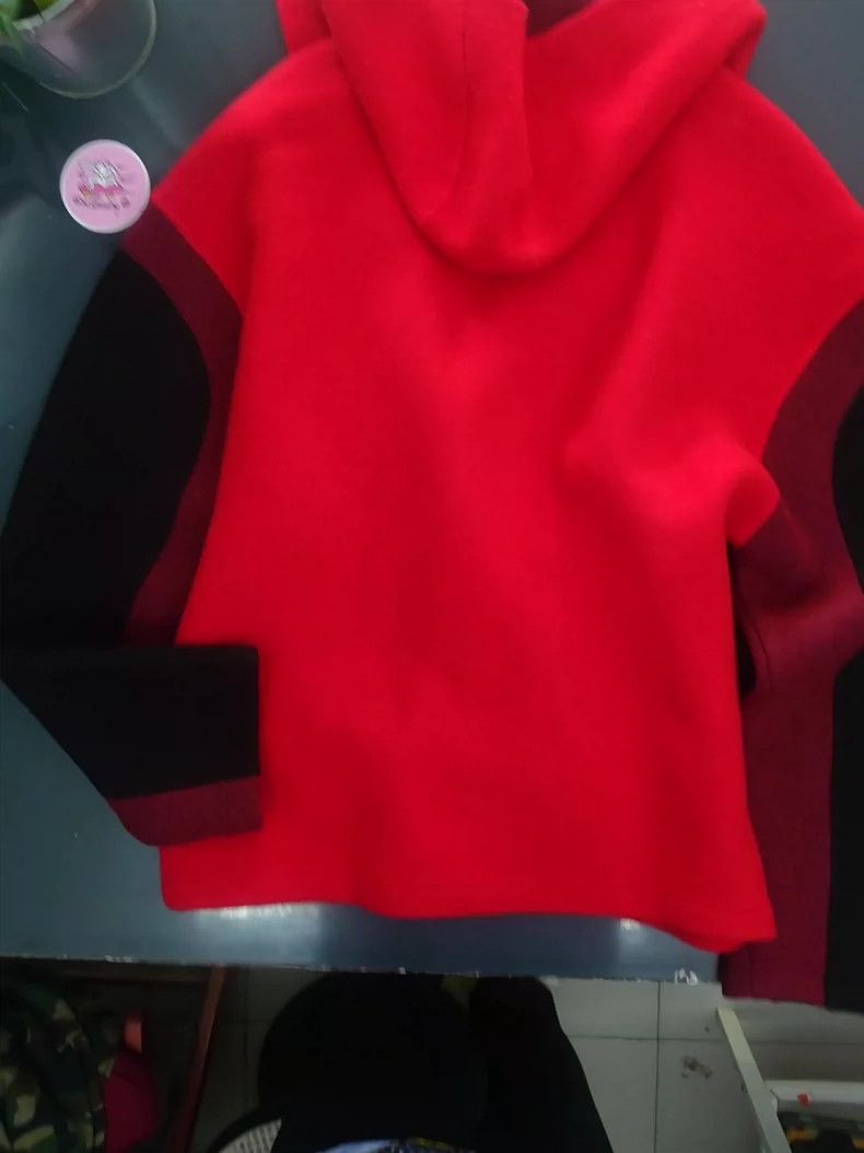 Kenzo KENZO Red patchy cap coat Size US L / EU 52-54 / 3 - 6 Thumbnail