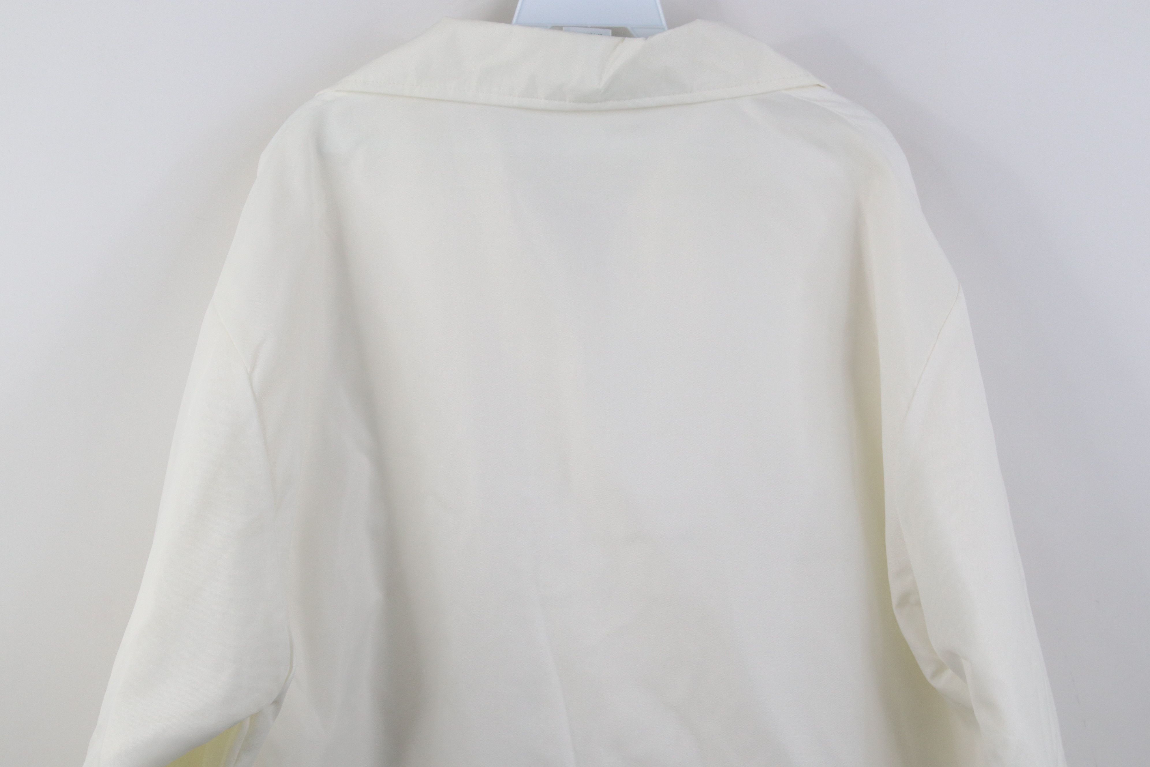 Vintage Vintage 70s Streetwear Coaches Windbreaker Jacket White USA Size US L / EU 52-54 / 3 - 13 Thumbnail