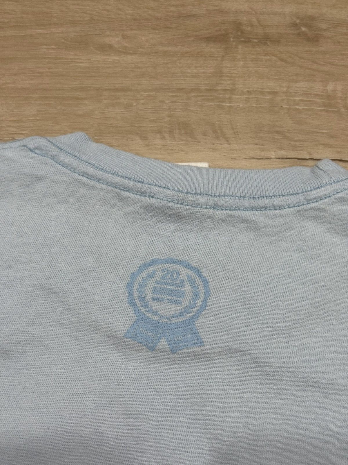 Supreme Supreme 20th Anniversary Box Logo Tee- Baby Blue Size US M / EU 48-50 / 2 - 7 Thumbnail