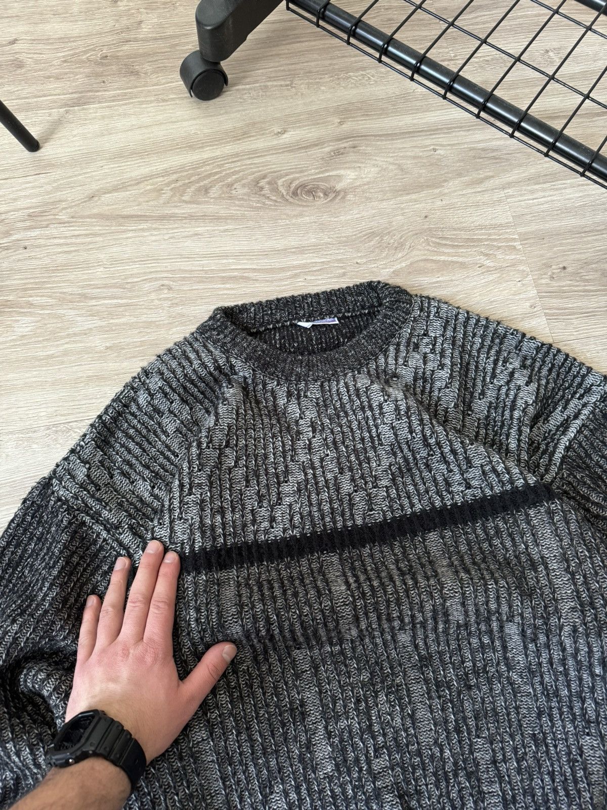 Japanese Brand × Vintage Vintage Y2K Japanese Style Knit Wool Sweater Italy Size US M / EU 48-50 / 2 - 3 Thumbnail