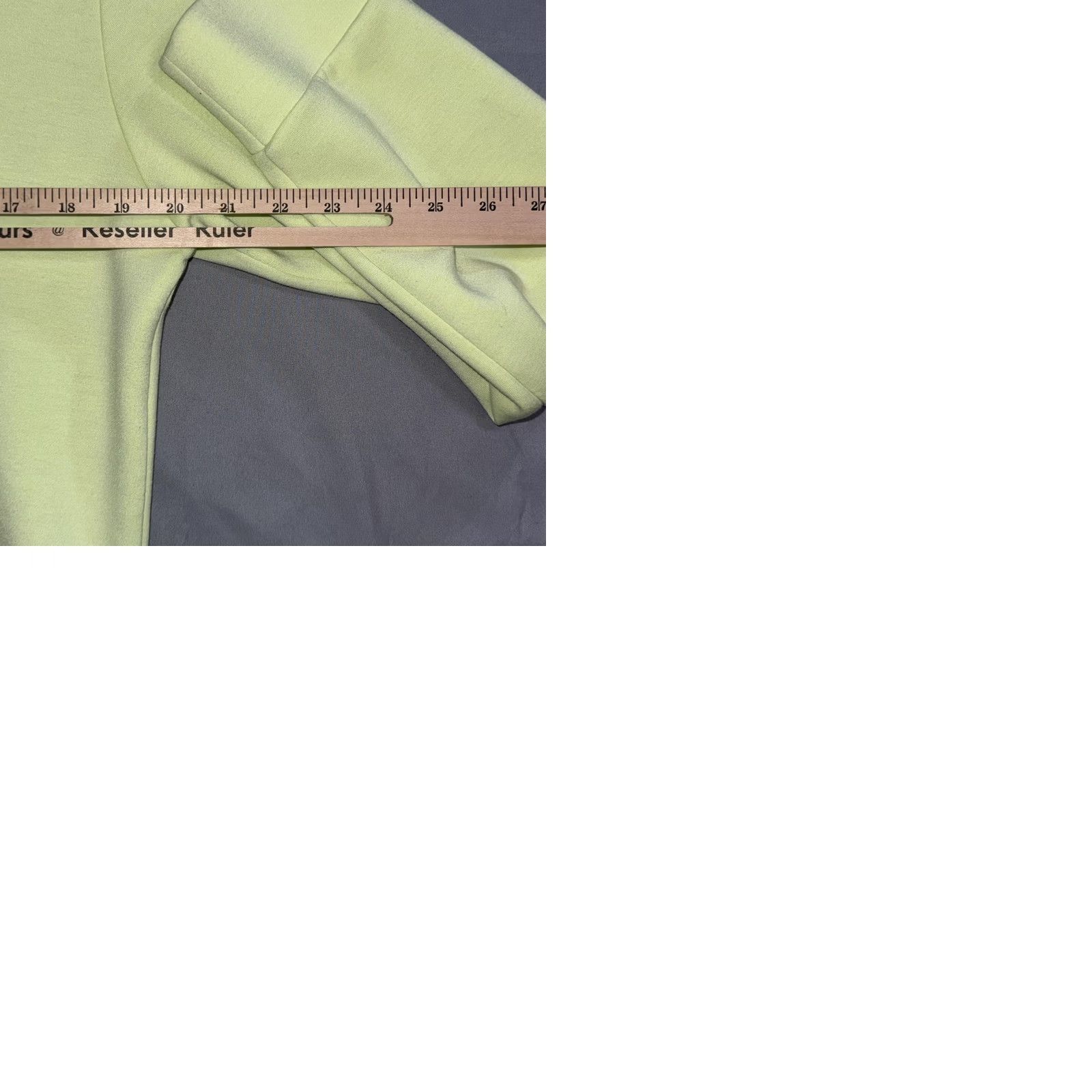 Vintage LEGENDS Hoodie Mens Size M Pullover Reflective Lime Green Yellow Size US M / EU 48-50 / 2 - 9 Thumbnail