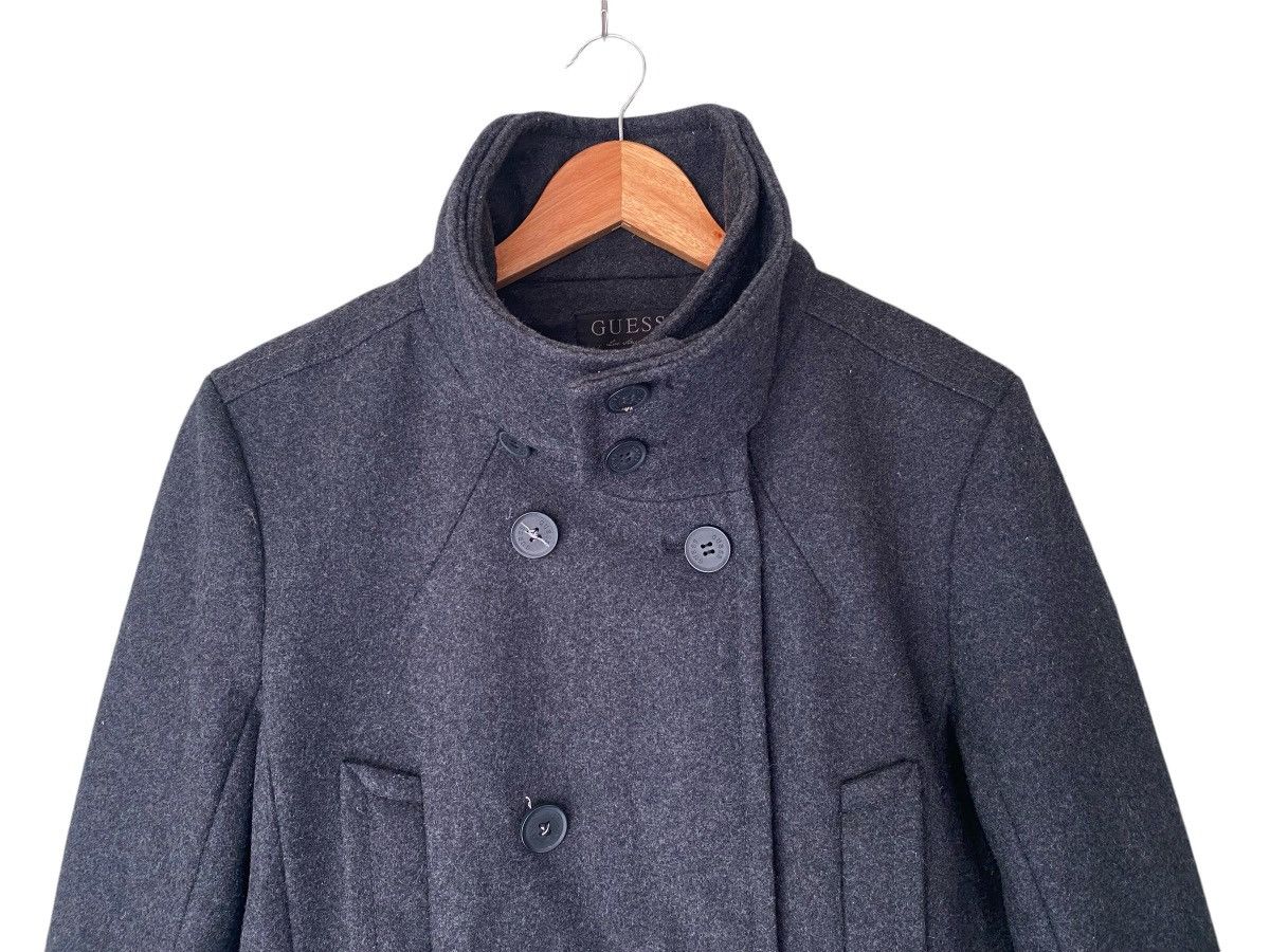 Guess Rare GUESS Wool Double Breast Button Jacket sz L Size US L / EU 52-54 / 3 - 8 Thumbnail