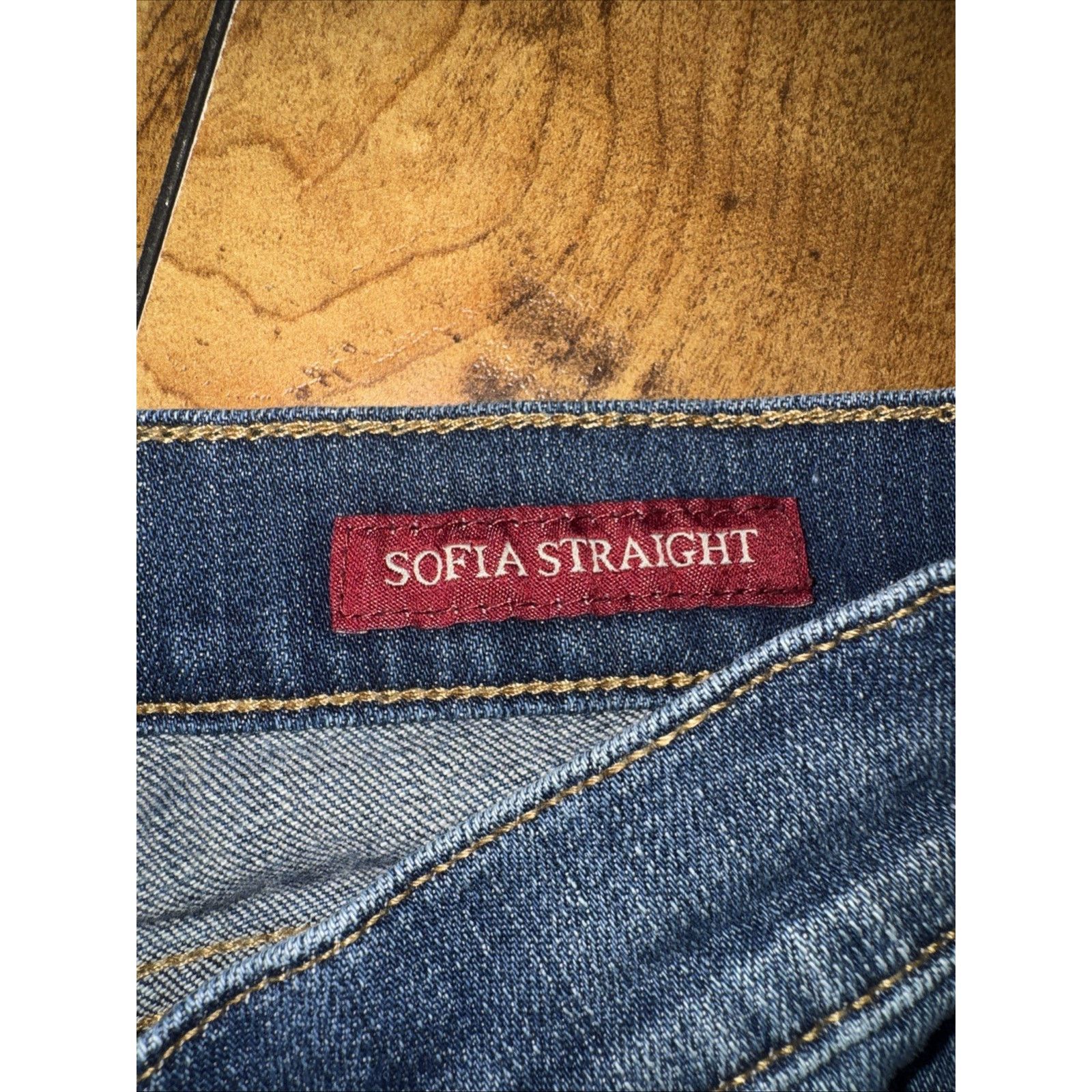 Lucky Brand Lucky Brand Sofia Straight Jeans Blue 30x32 Size 30" / US 8 / IT 44 - 4 Thumbnail