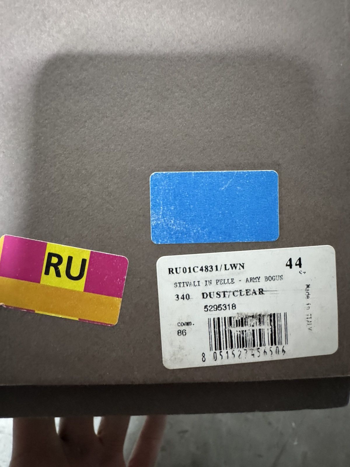 Rick Owens Rick Owens Army bogun 44 UK10.5 Sample 1/1 mega laced Size US 10.5 / EU 43-44 - 22 Thumbnail