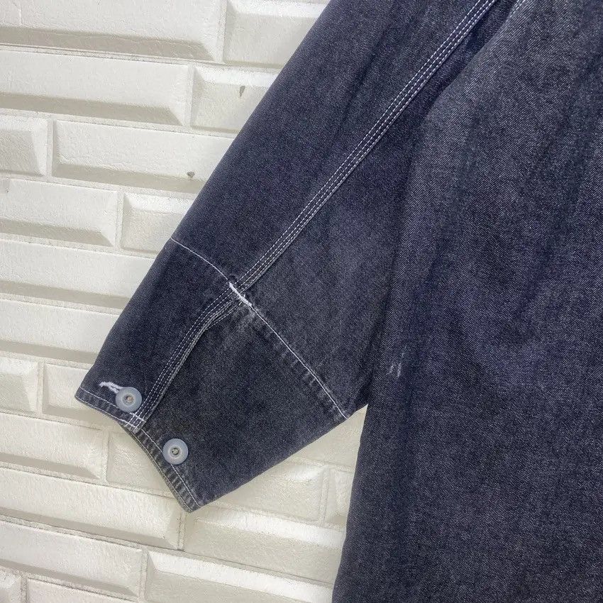 Issey Miyake Issey Miyake Soft Denim Loose Workwear Worker Style Jacket Size US M / EU 48-50 / 2 - 10 Thumbnail