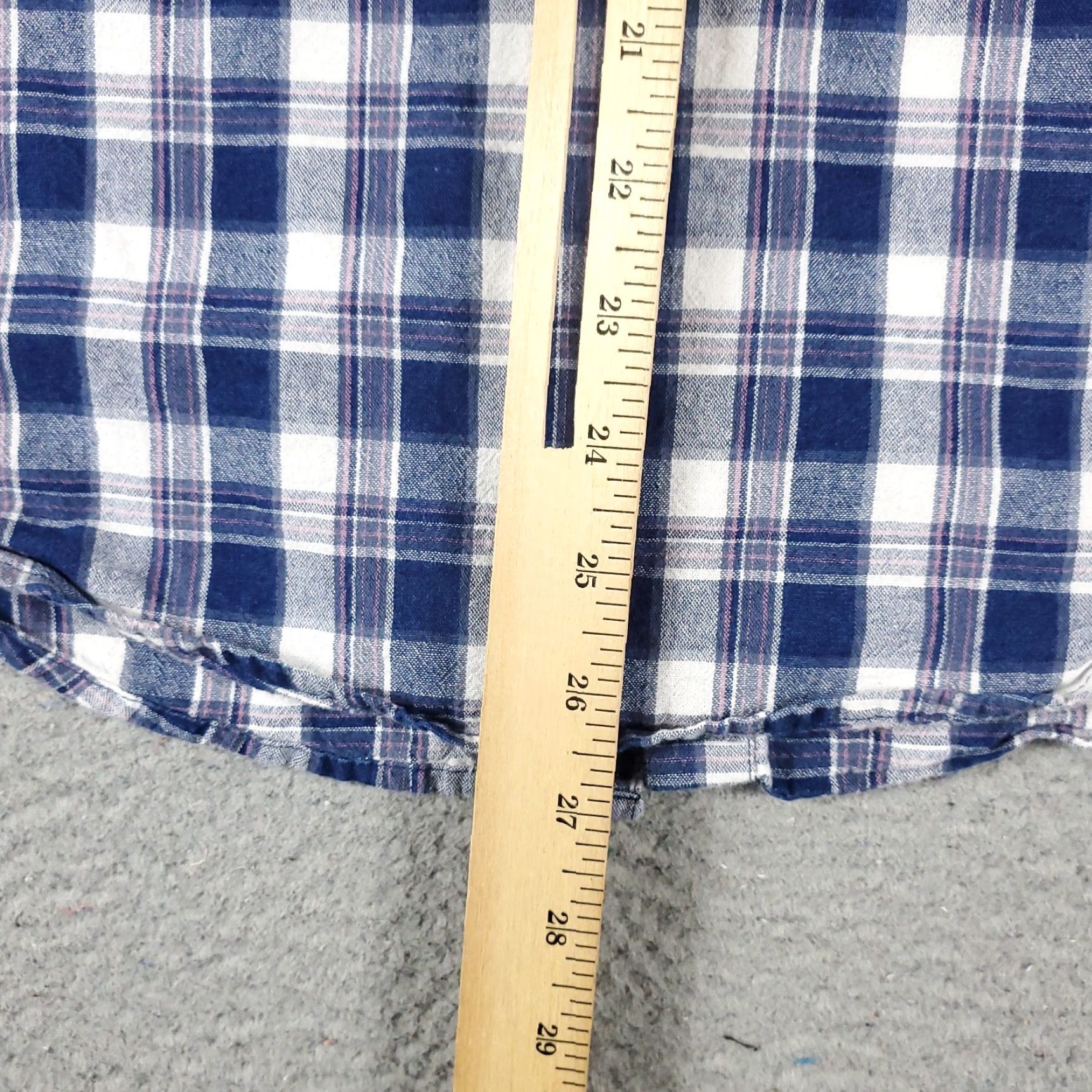 Original Penguin VINTAGE Penguin Shirt Mens Size Large Blue Plaid Button-Up Collared Long Sleeve Original Penguin Casual Casual Shirt - Men L Blue Plaid 90s/Preppy Size US L / EU 52-54 / 3 - 5 Thumbnail